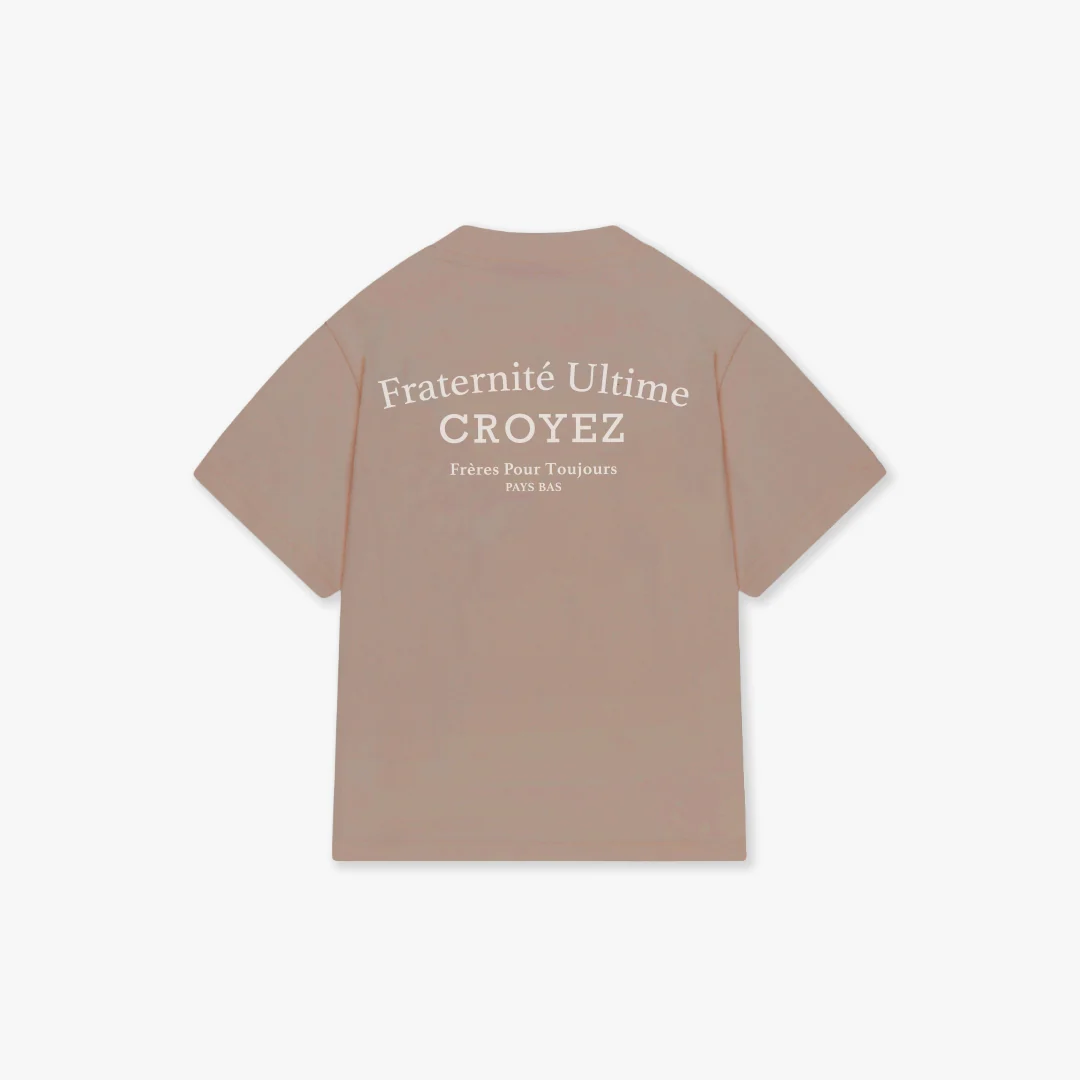 CROYEZ MINI FRATERNITÉ T-SHIRT | SAND - Image 2