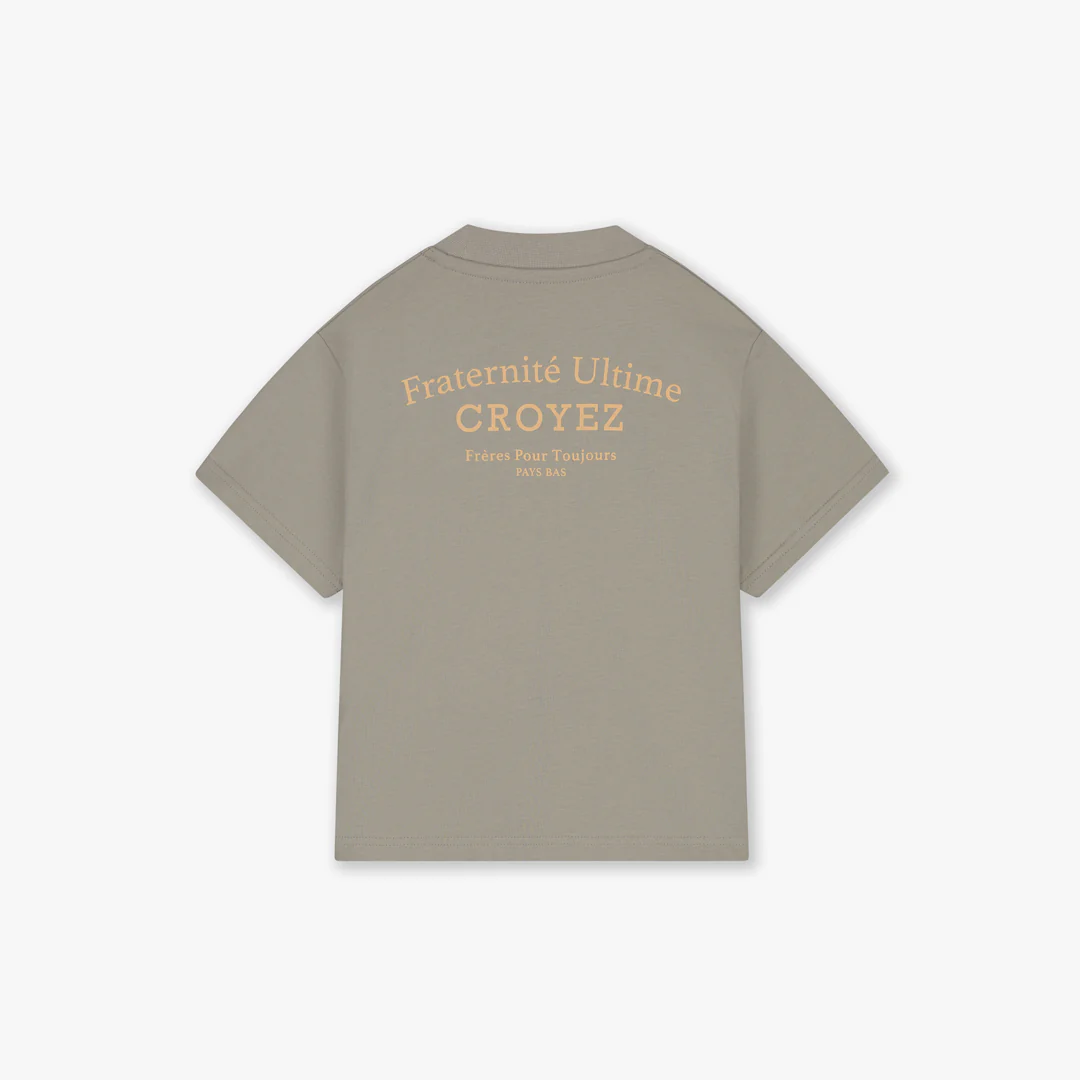 Croyez Mini Fraternité T-Shirt | Stone/Peach - Image 2