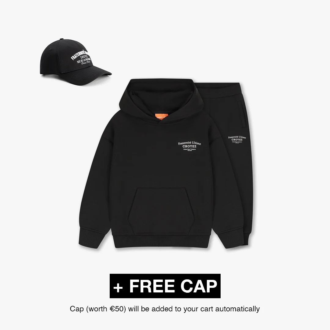 Croyez Mini Fraternité Tracksuit | Black