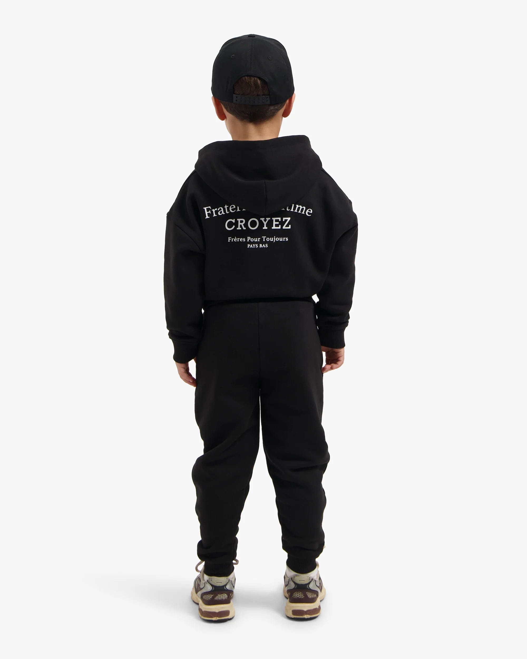 Croyez Mini Fraternité Tracksuit | Black - Image 6