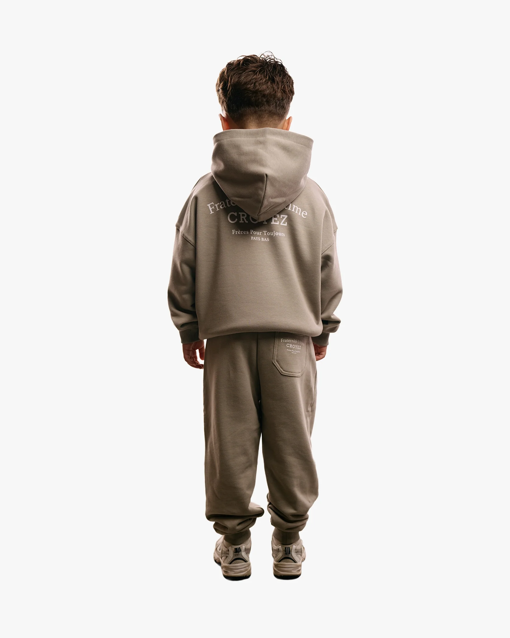 CROYEZ MINI FRATERNITÉ ZIP-HOODIE | DUSTY OLIVE - Image 4