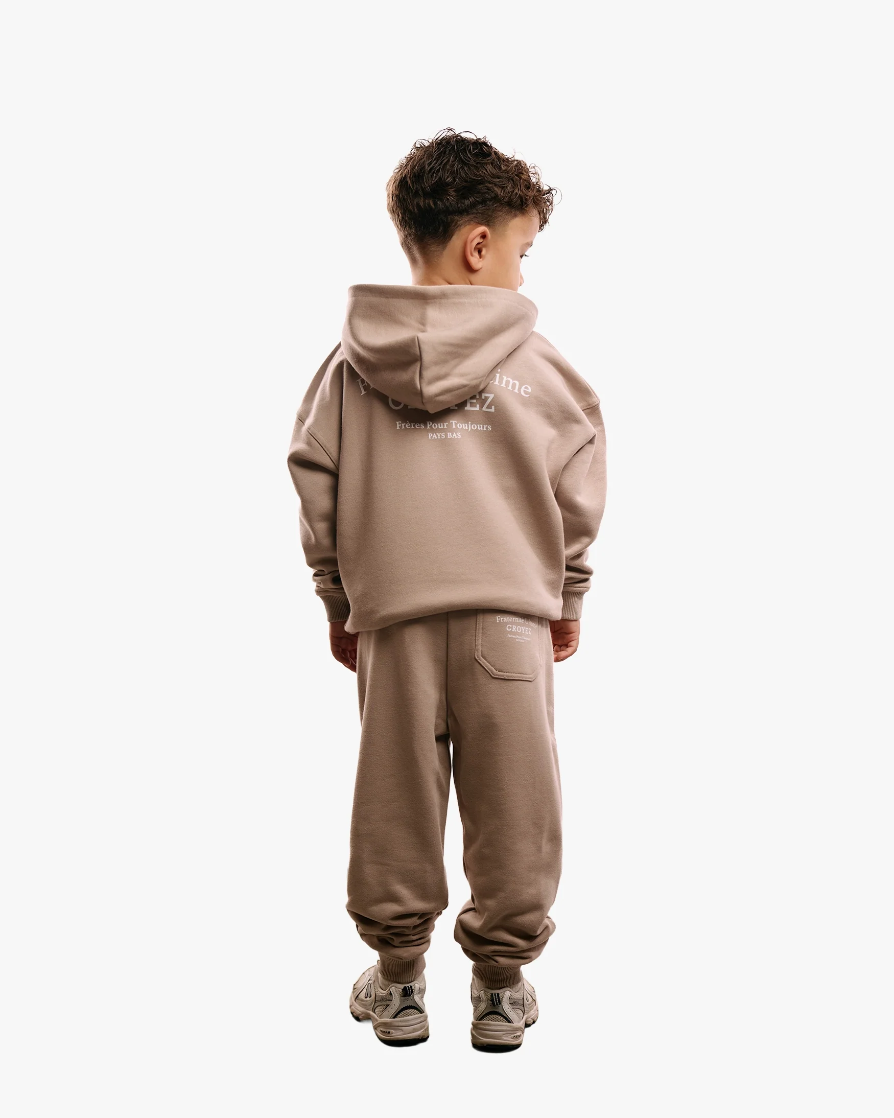 CROYEZ MINI FRATERNITÉ ZIP-HOODIE | SAND - Image 4