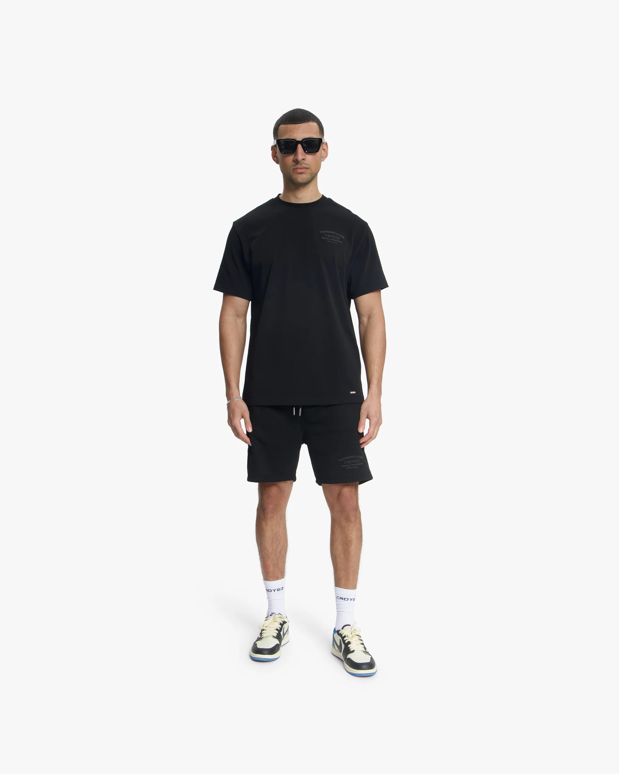 Croyez Original Fraternite Shorts | Black - Image 5