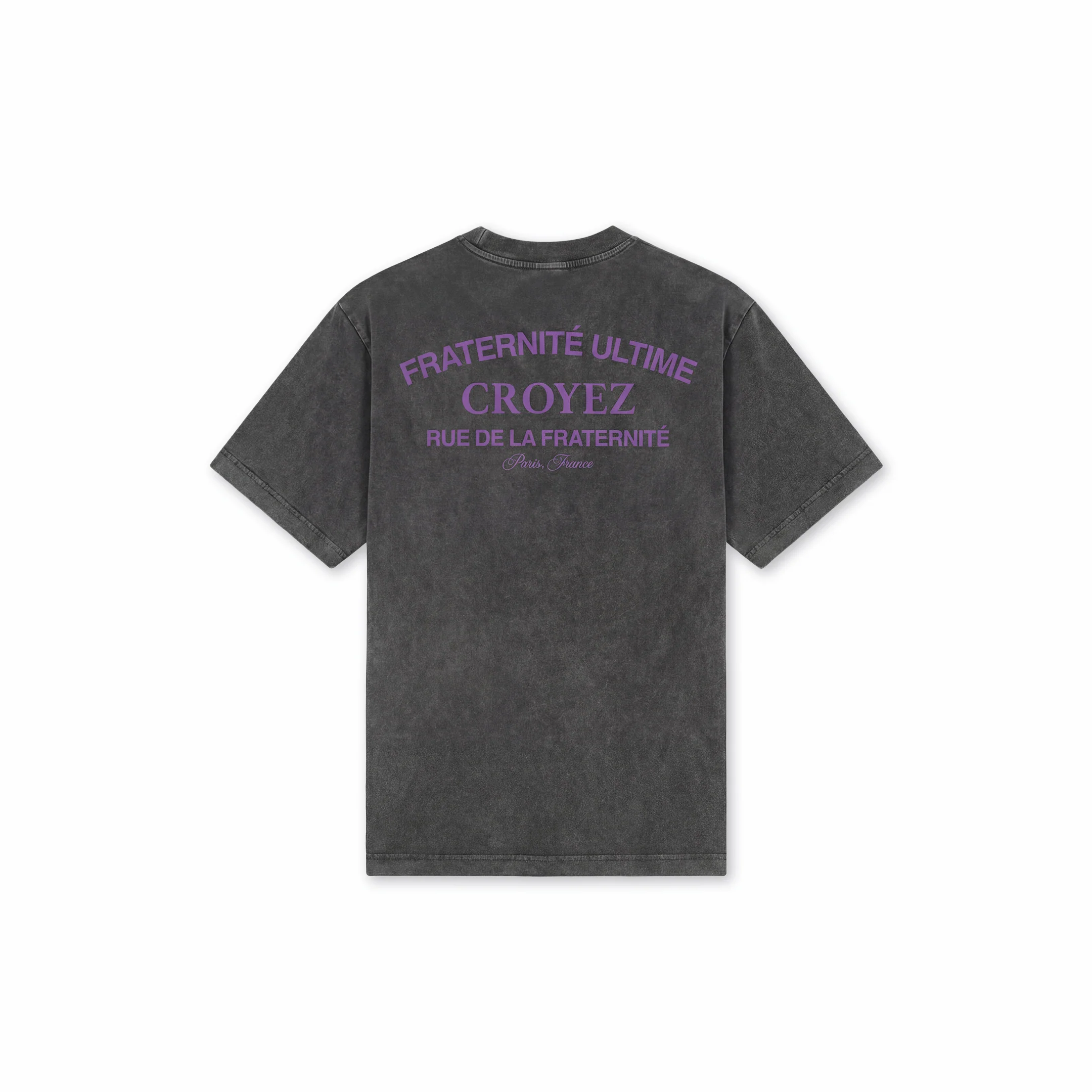 Croyez Original Fraternite T-Shirt | Acid Wash - Image 2