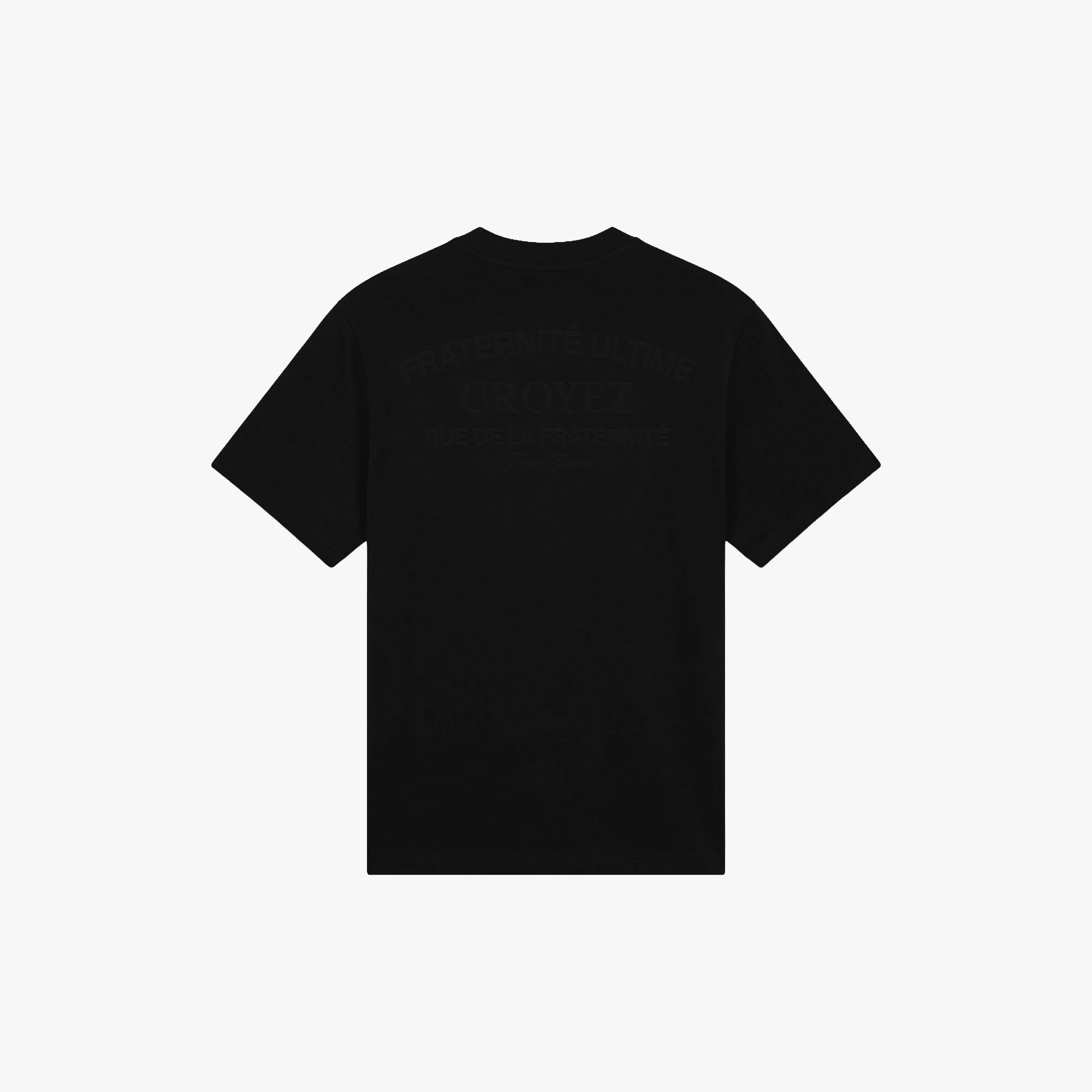 Croyez Original Fraternite T-Shirt | Black - Image 2