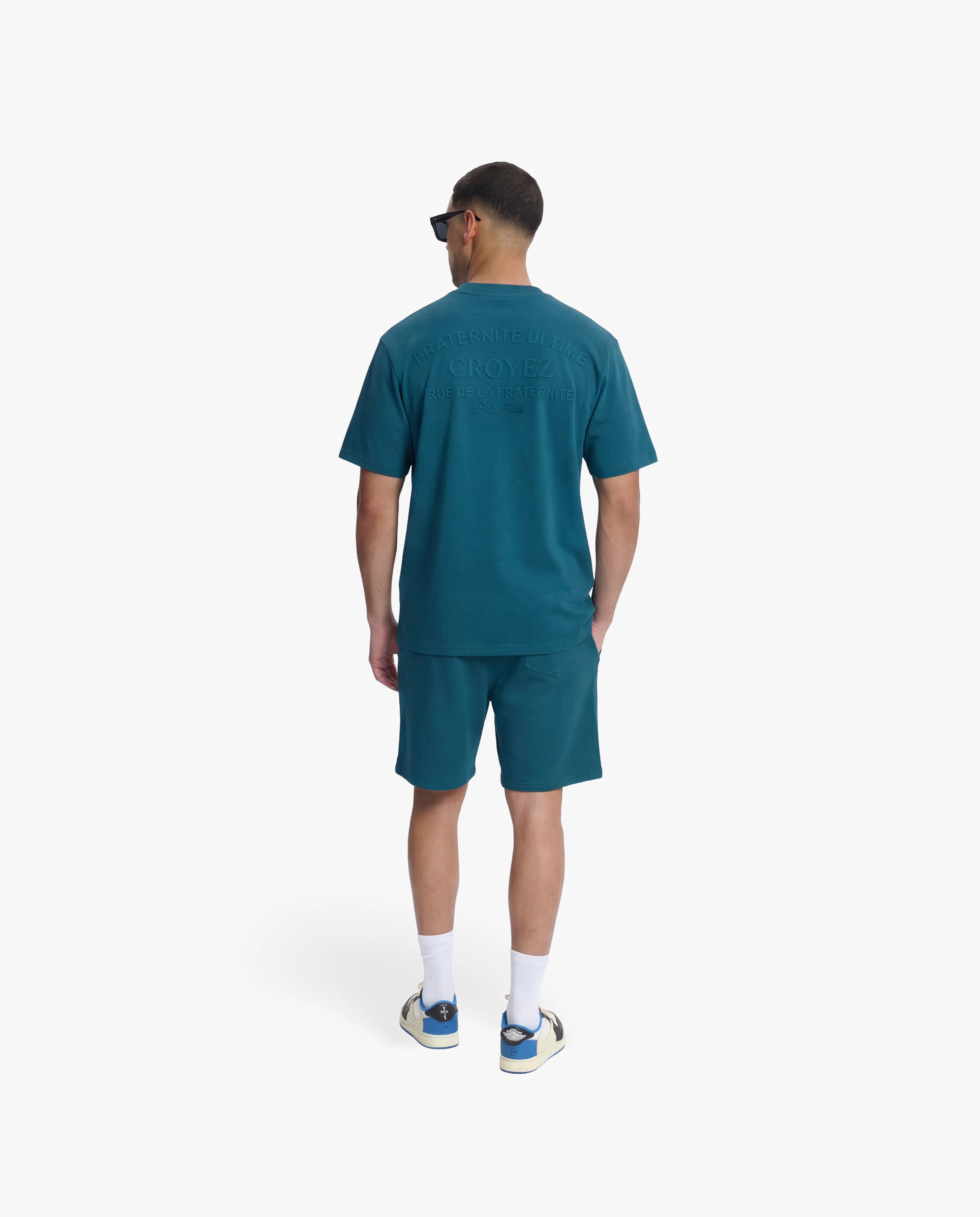 Croyez Original Fraternite T-Shirt | Dark Teal - Image 6