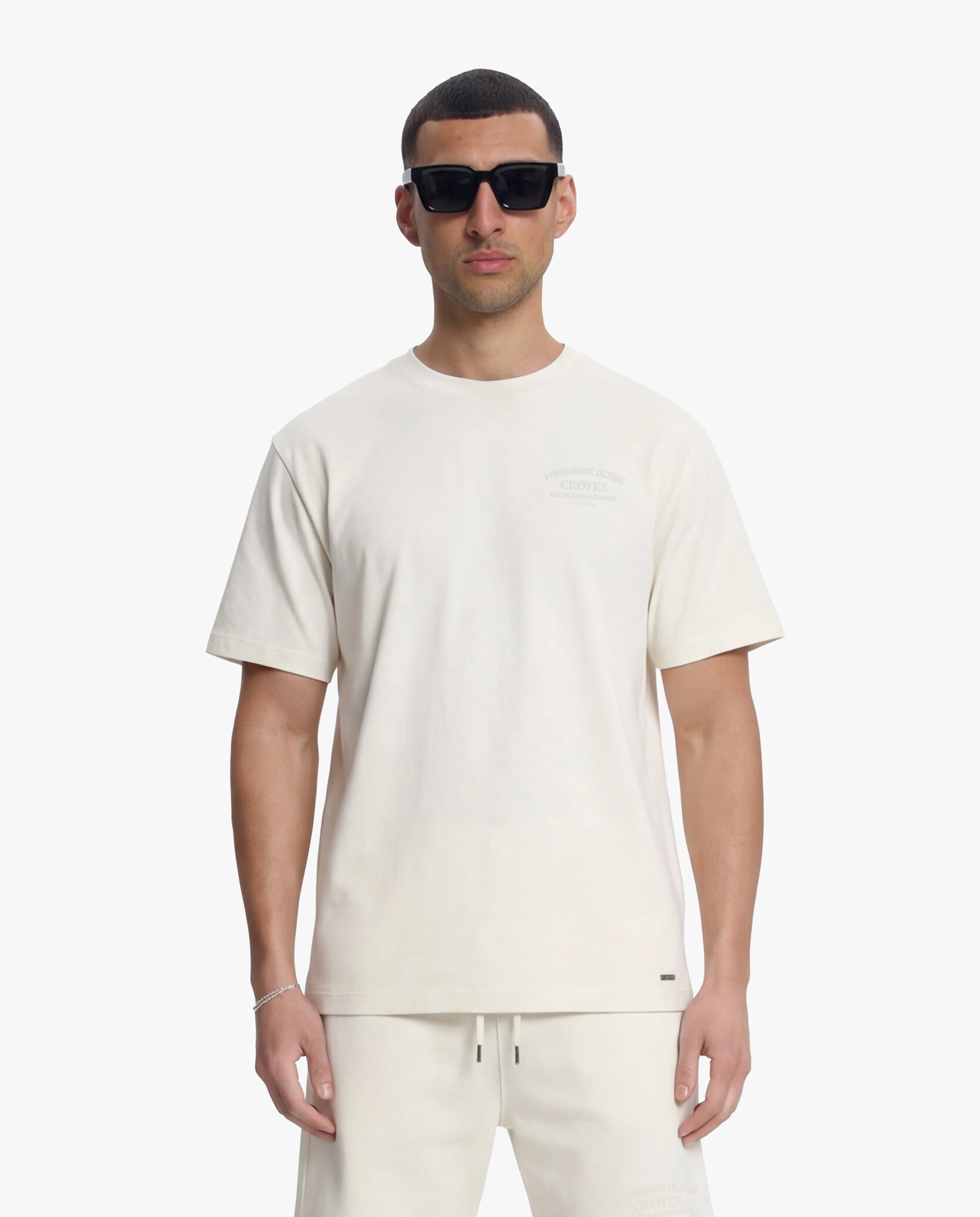 Croyez Original Fraternite T-Shirt | Off-White - Image 3