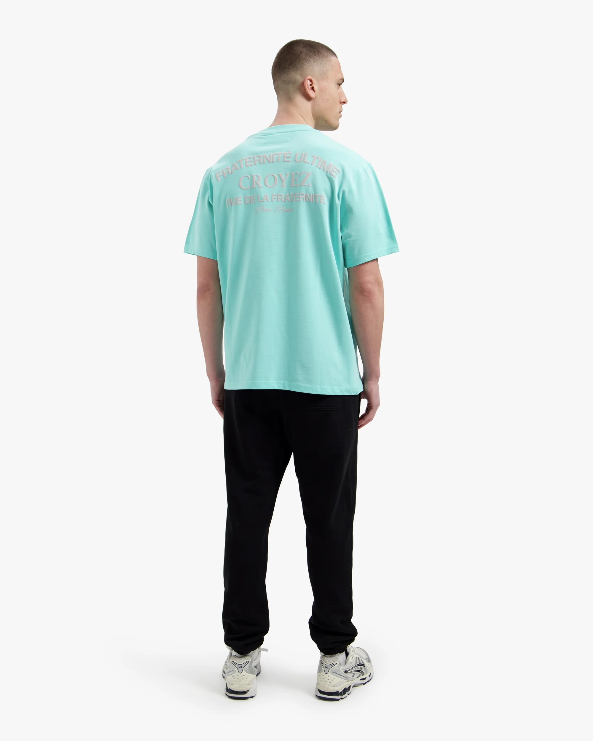 Croyez Original Fraternite T-Shirt | Tiffany Blue - Image 6