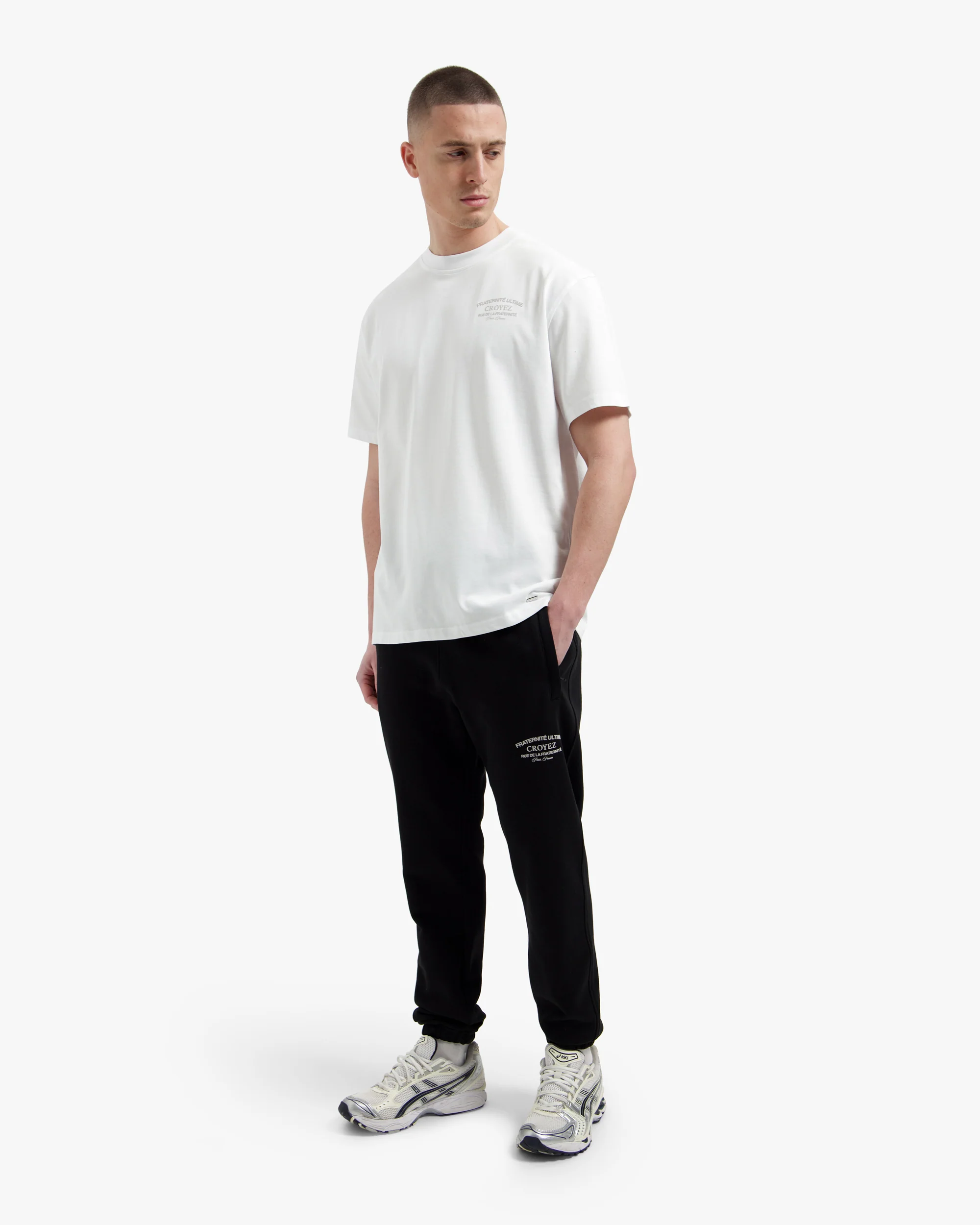 Croyez Original Fraternite T-Shirt | White - Image 5