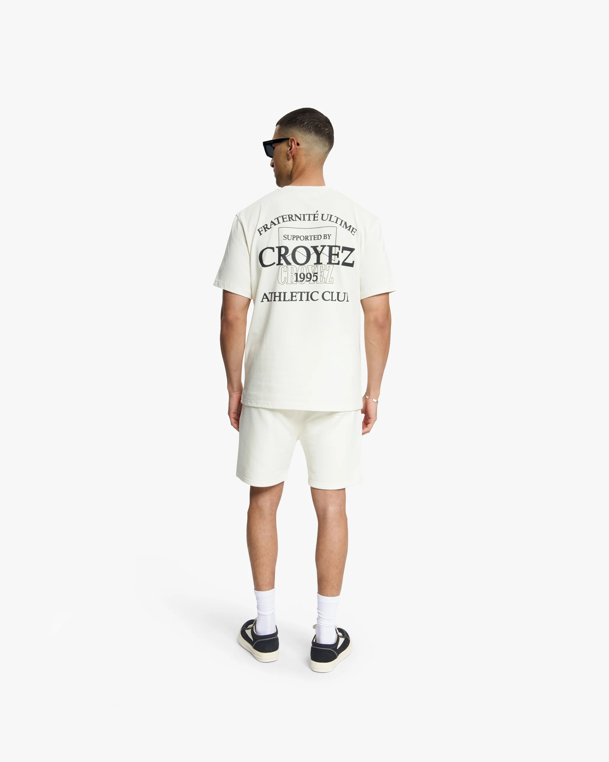 Croyez Overlay Fraternite T-Shirt | Off-White - Image 6