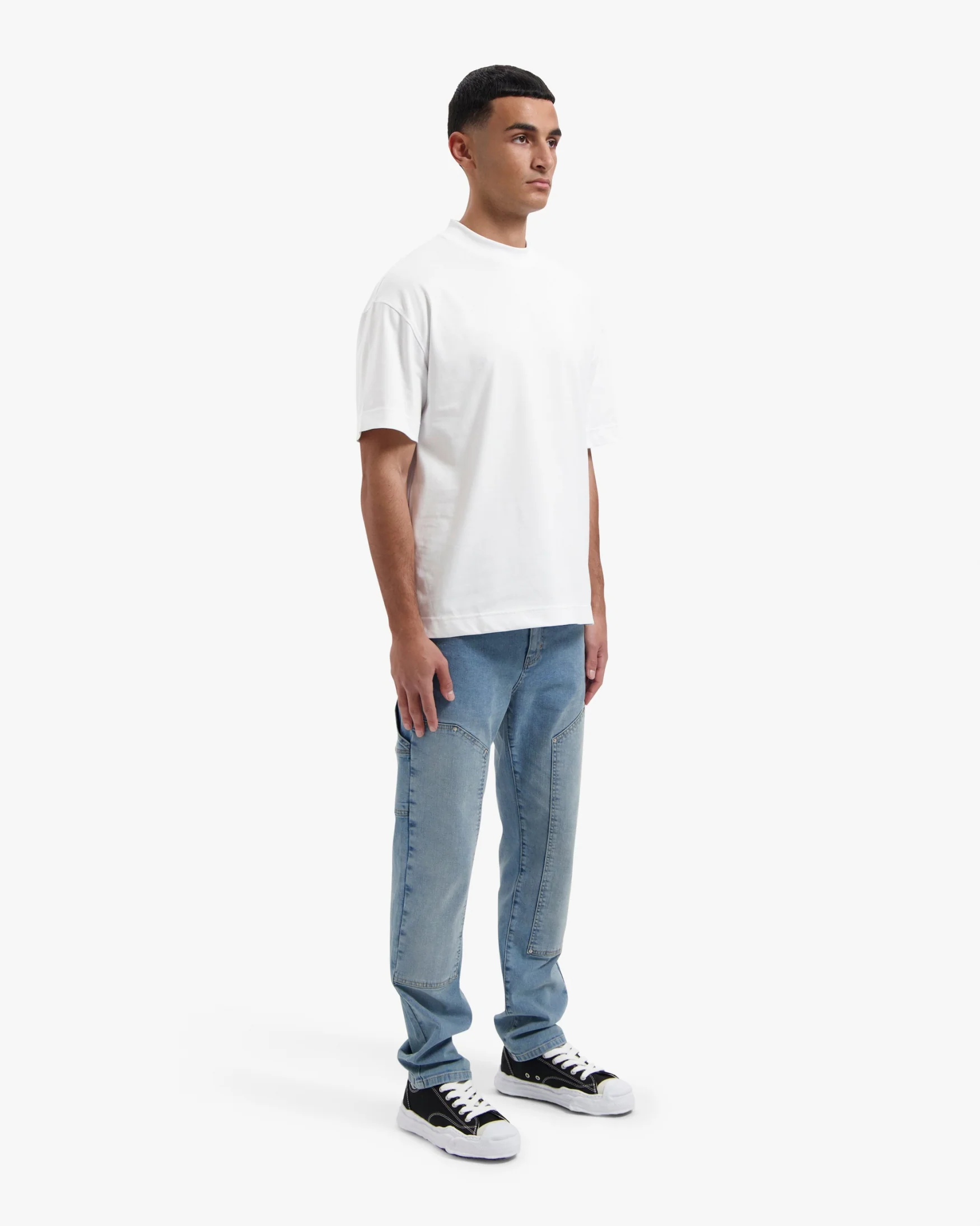 CROYEZ OVERSIZED FUNDAMENTAL T-SHIRT | WHITE - Image 9