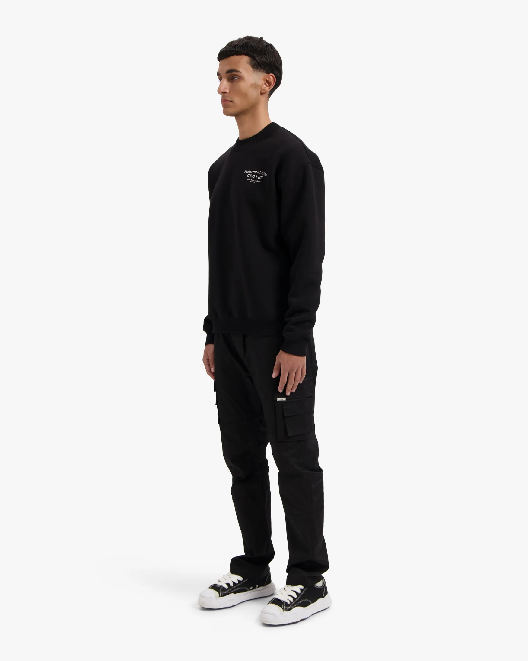 CROYEZ PARACHUTE CARGO PANTS | BLACK - Image 9