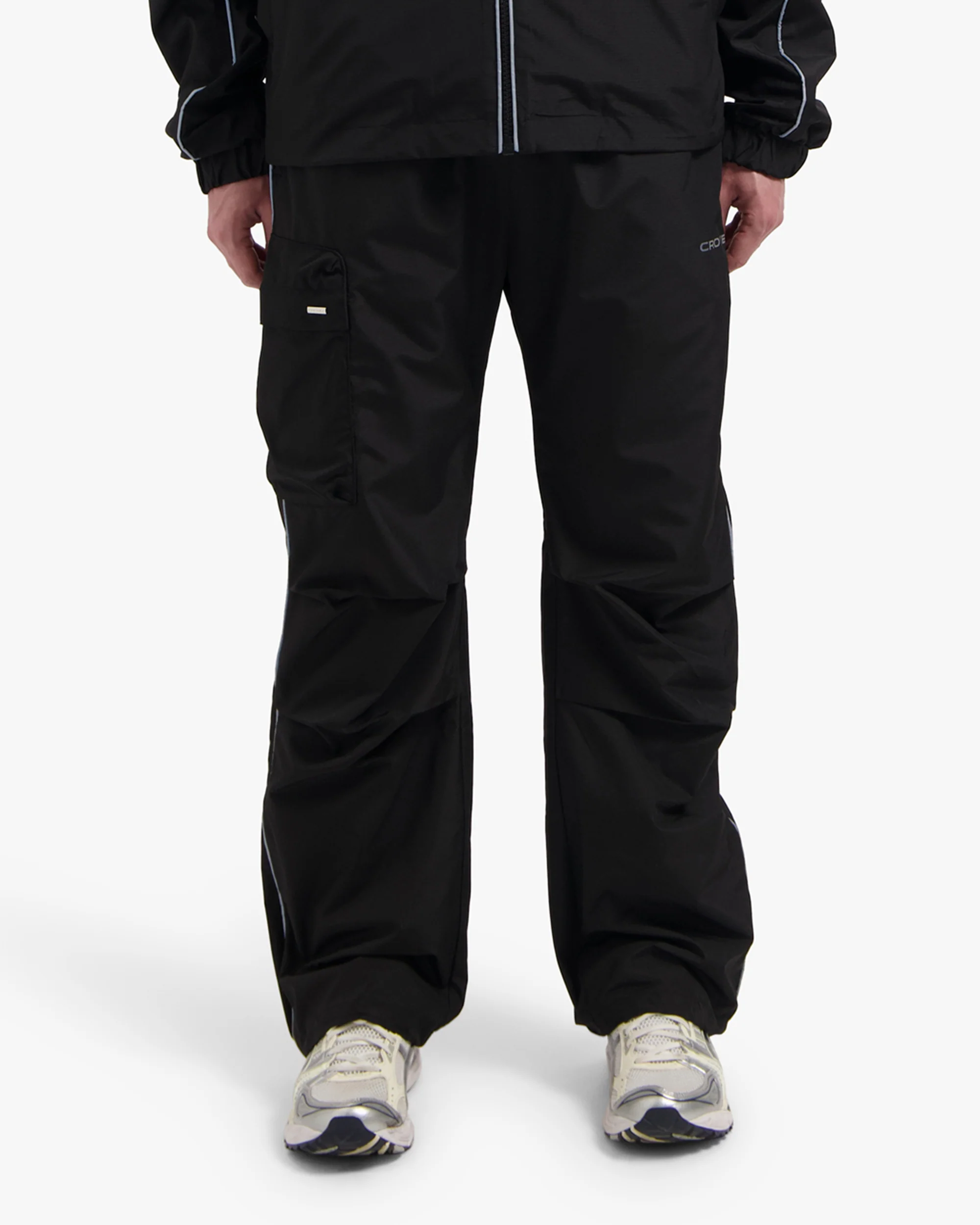 Croyez Parachute Ripstop Pants | Black - Image 3