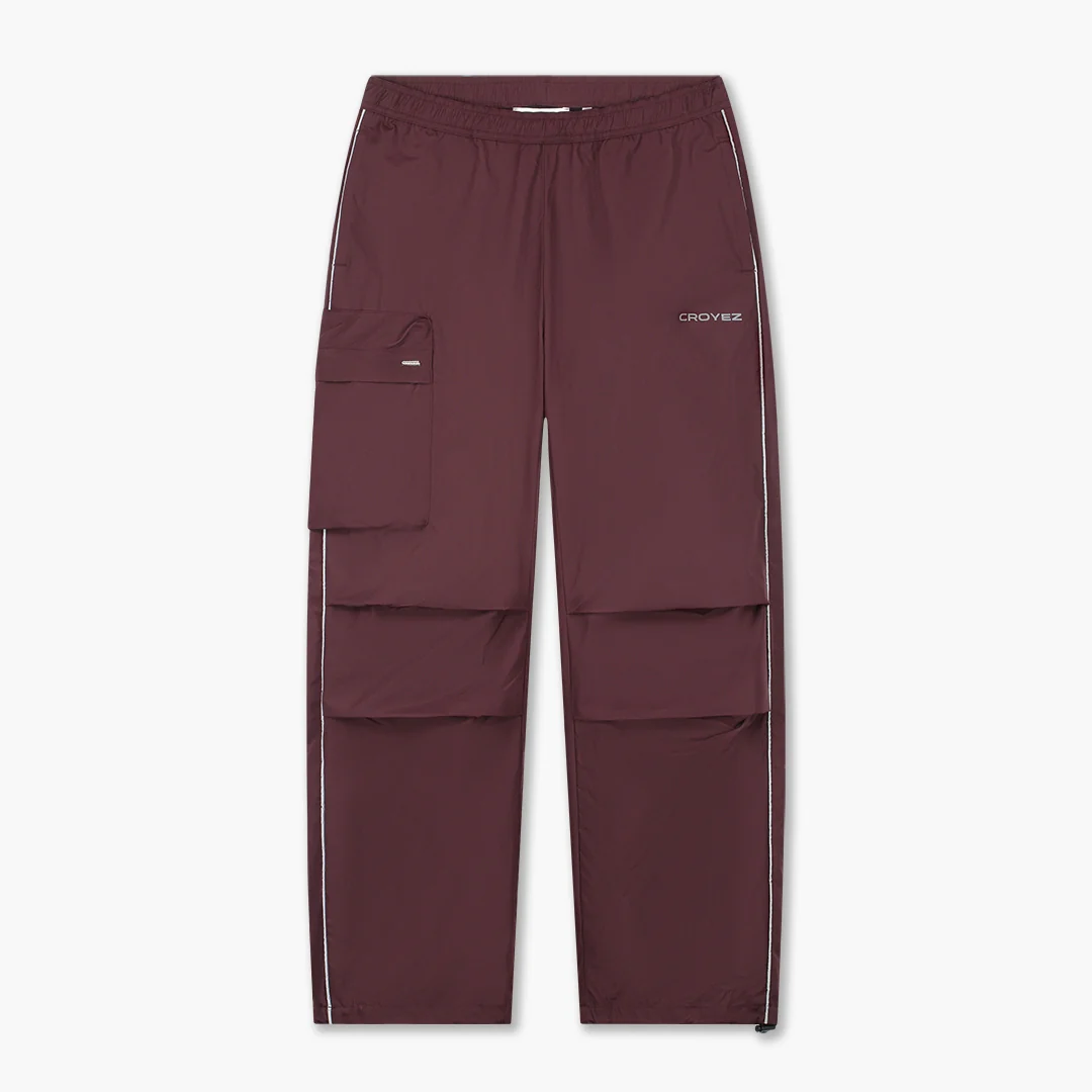 Croyez Parachute Ripstop Pants | Burgundy