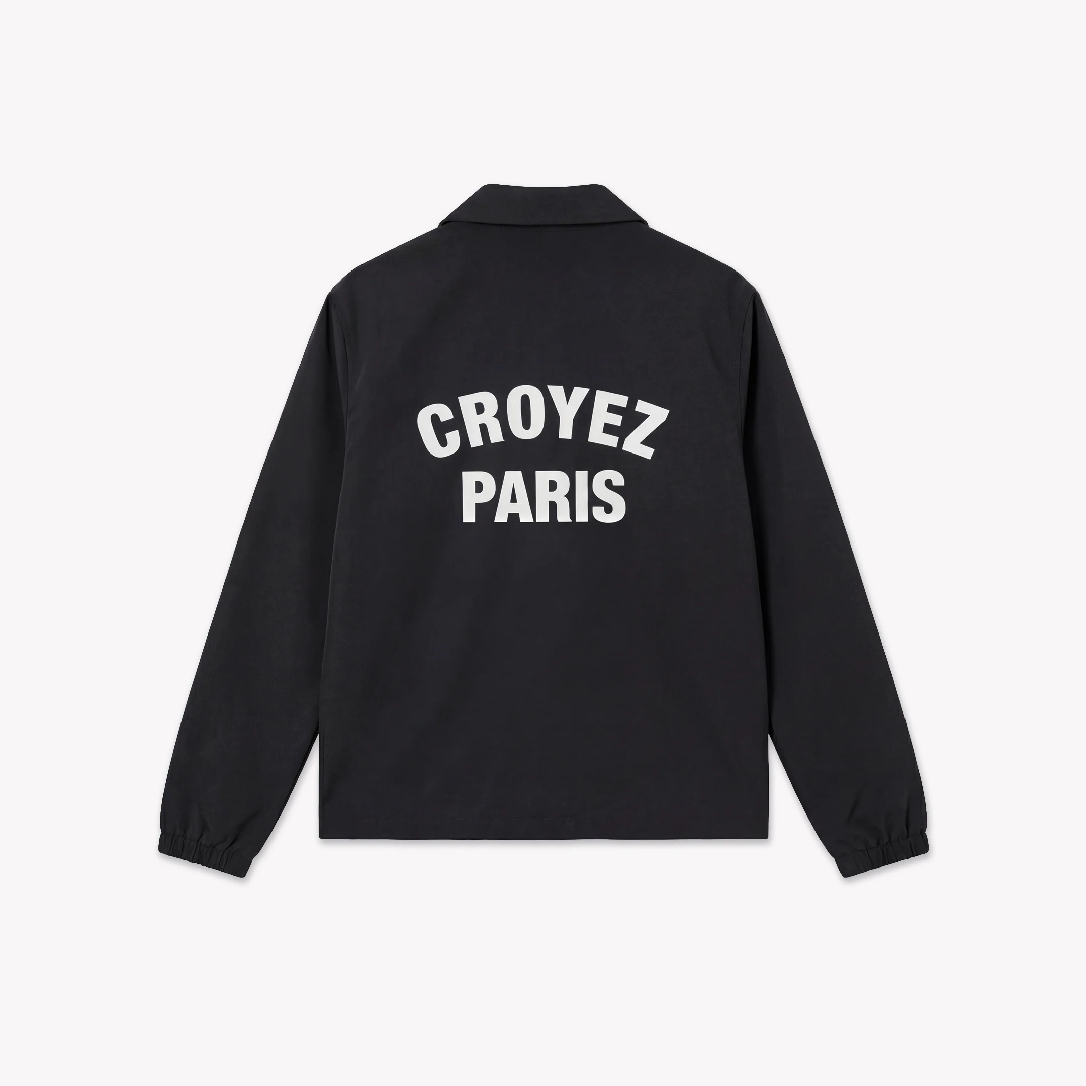 Croyez Paris Coach Jacket | Black - Image 2