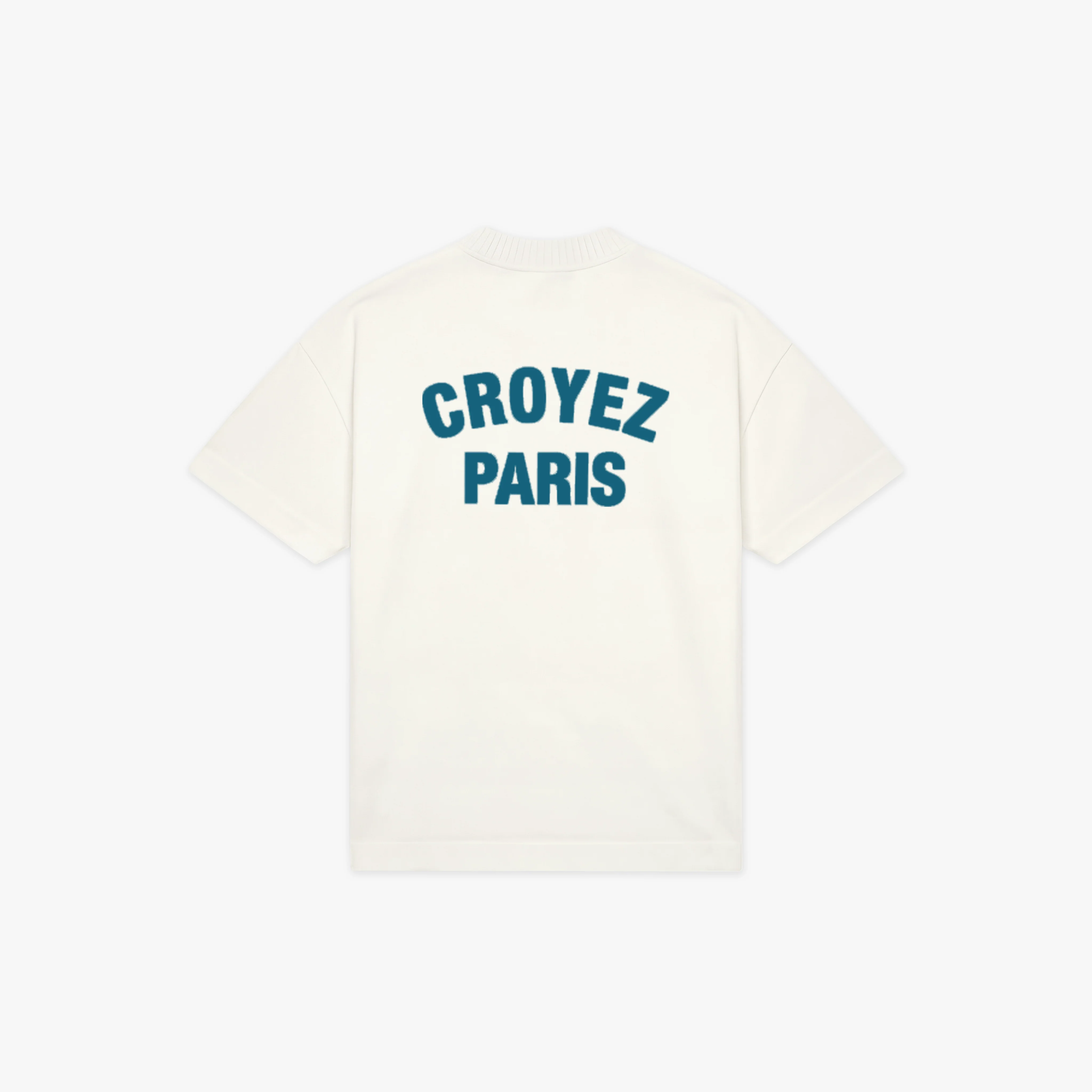 Croyez Paris Knit T-Shirt | Off-White - Image 2