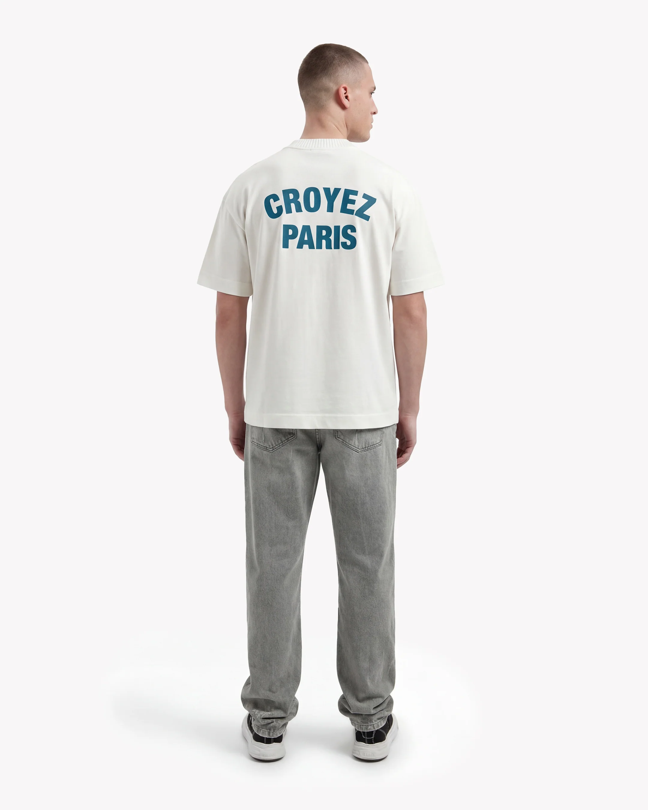 Croyez Paris Knit T-Shirt | Off-White - Image 6