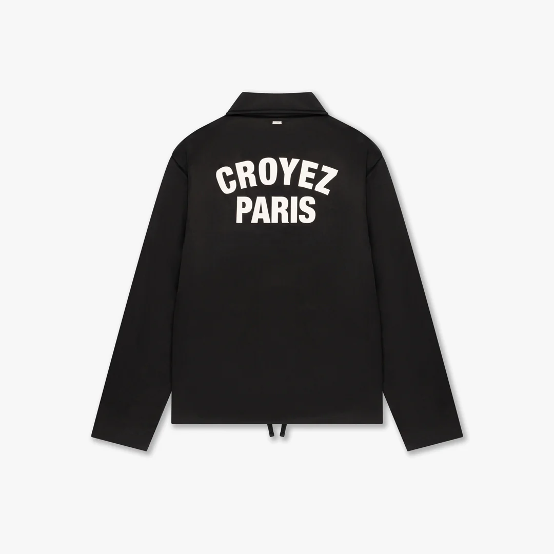 CROYEZ PARIS PADDED COACH JACKET | BLACK - Image 2