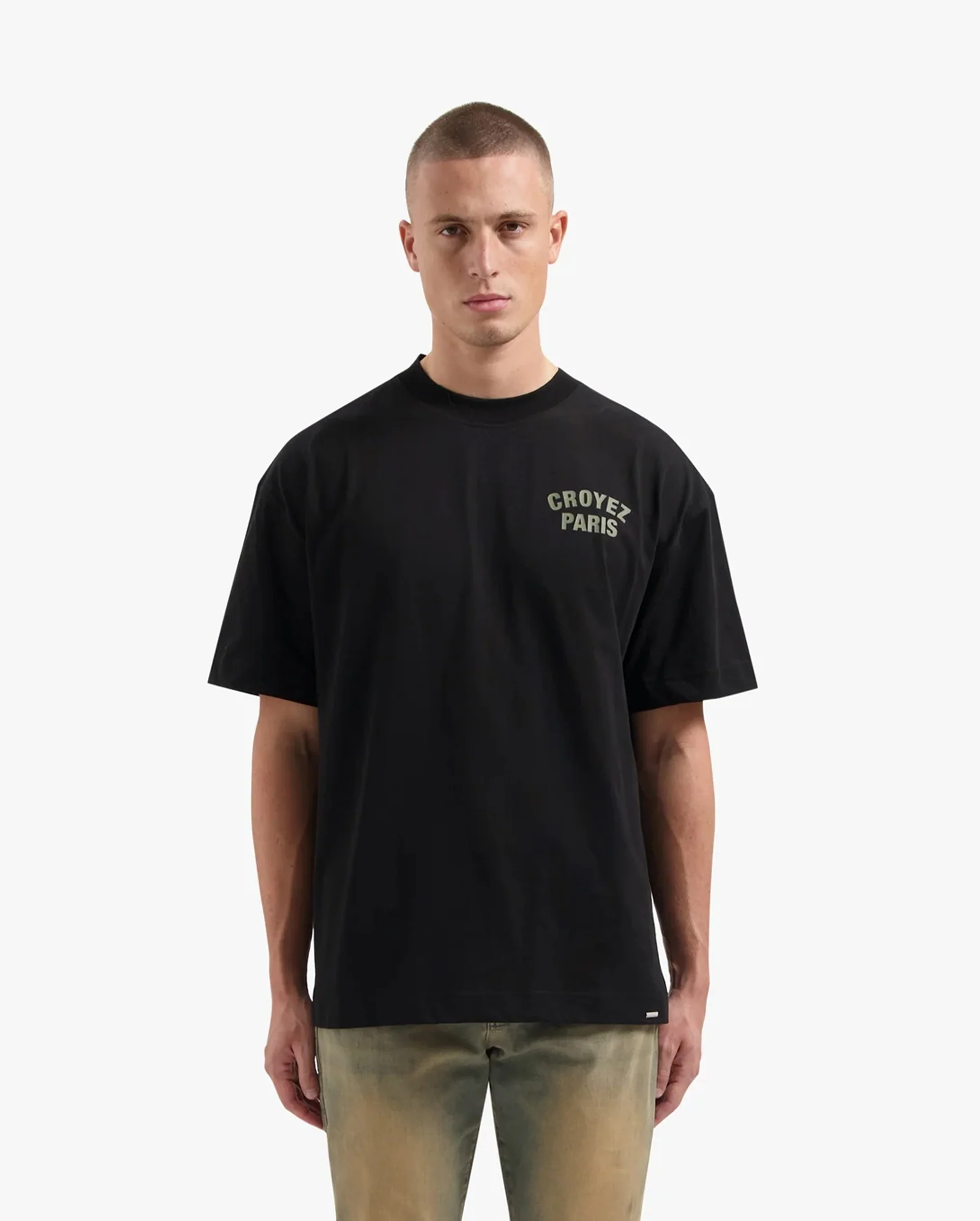 CROYEZ PARIS T-SHIRT | BLACK - Image 3