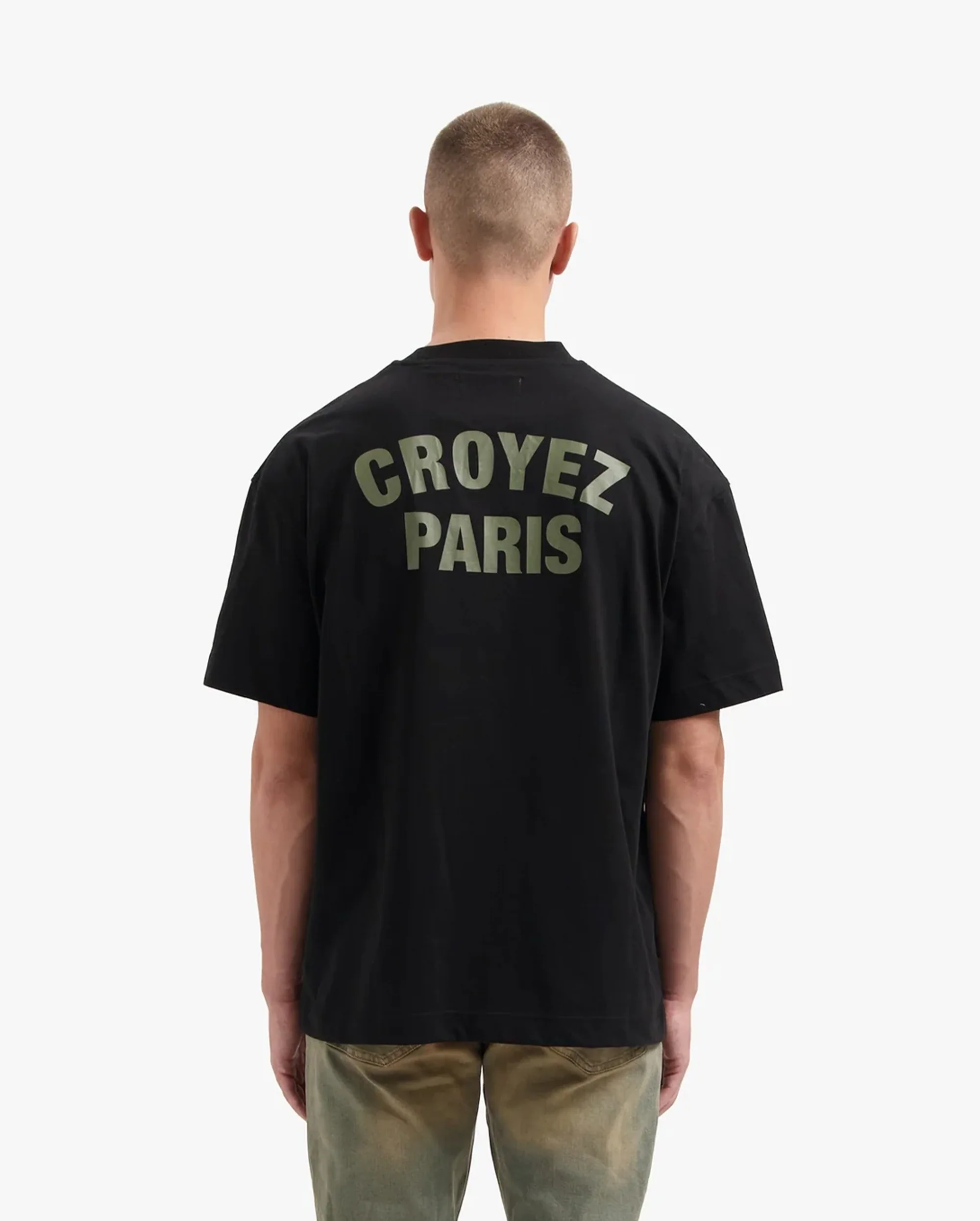 CROYEZ PARIS T-SHIRT | BLACK - Image 4