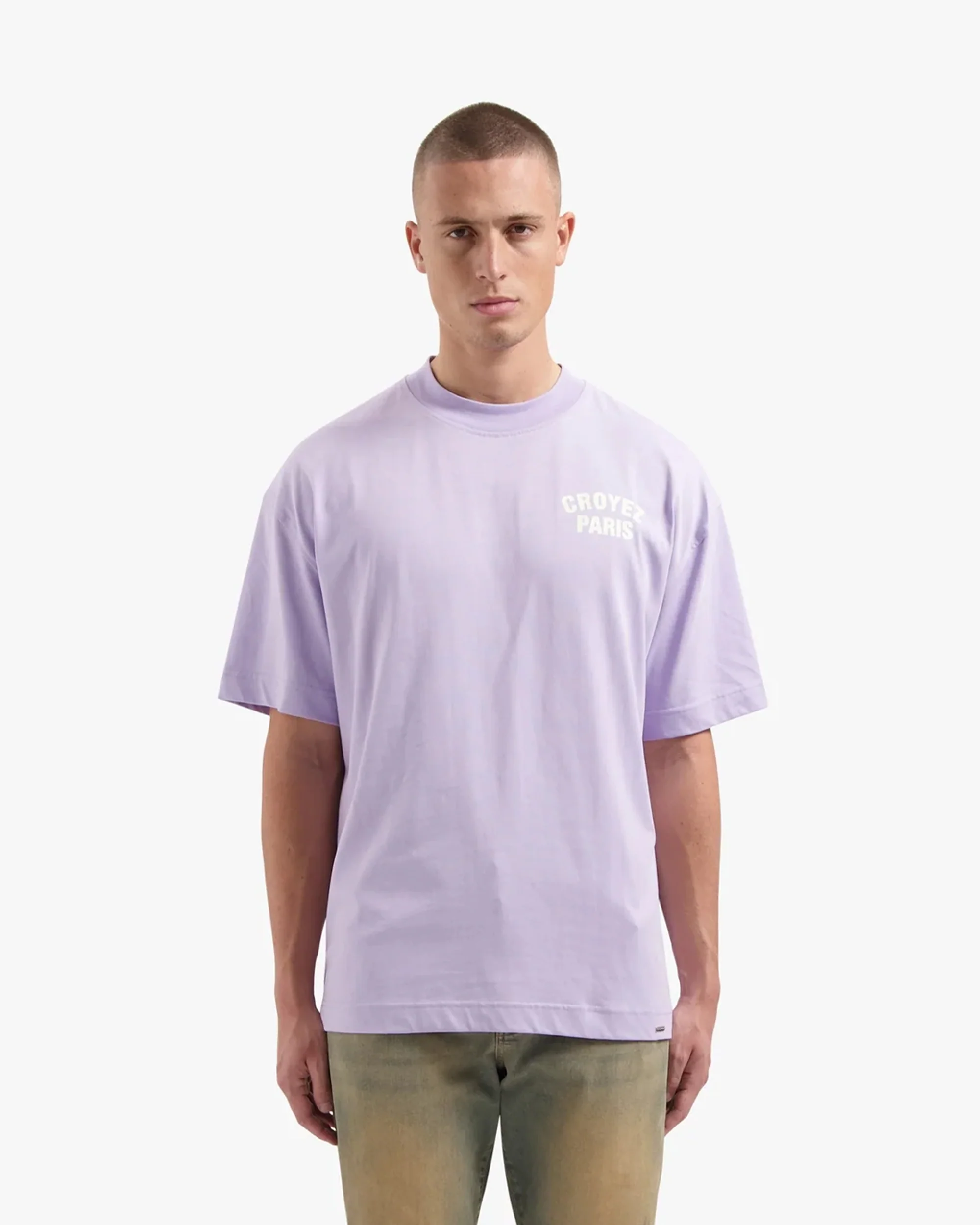 CROYEZ PARIS T-SHIRT | LILAC - Image 3