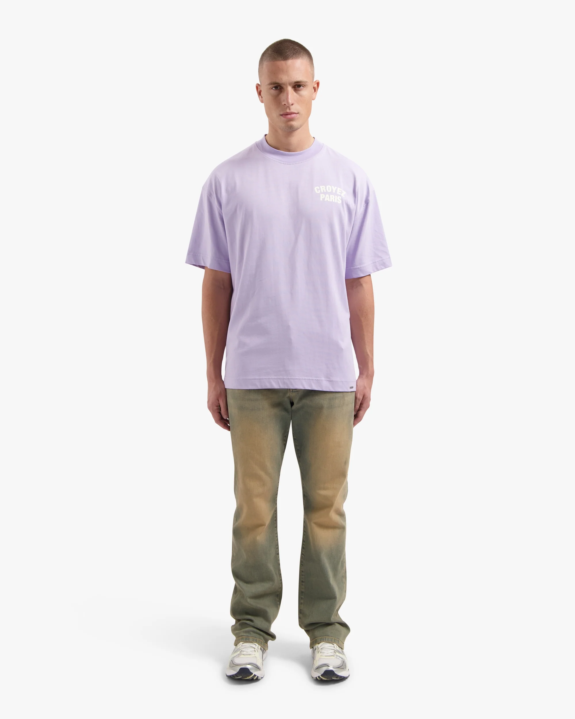 CROYEZ PARIS T-SHIRT | LILAC - Image 4