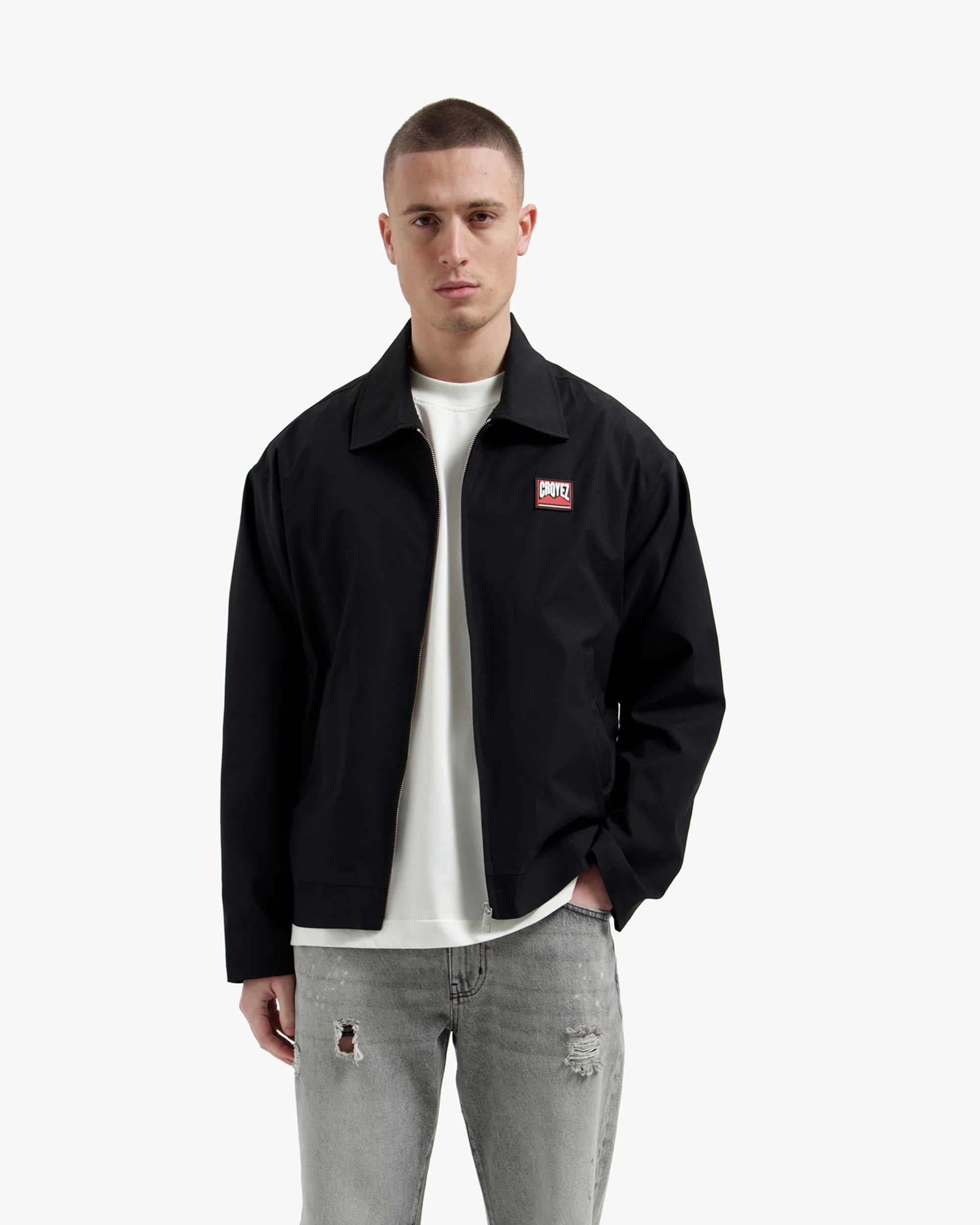 Croyez Patch Jacket | Black - Image 3