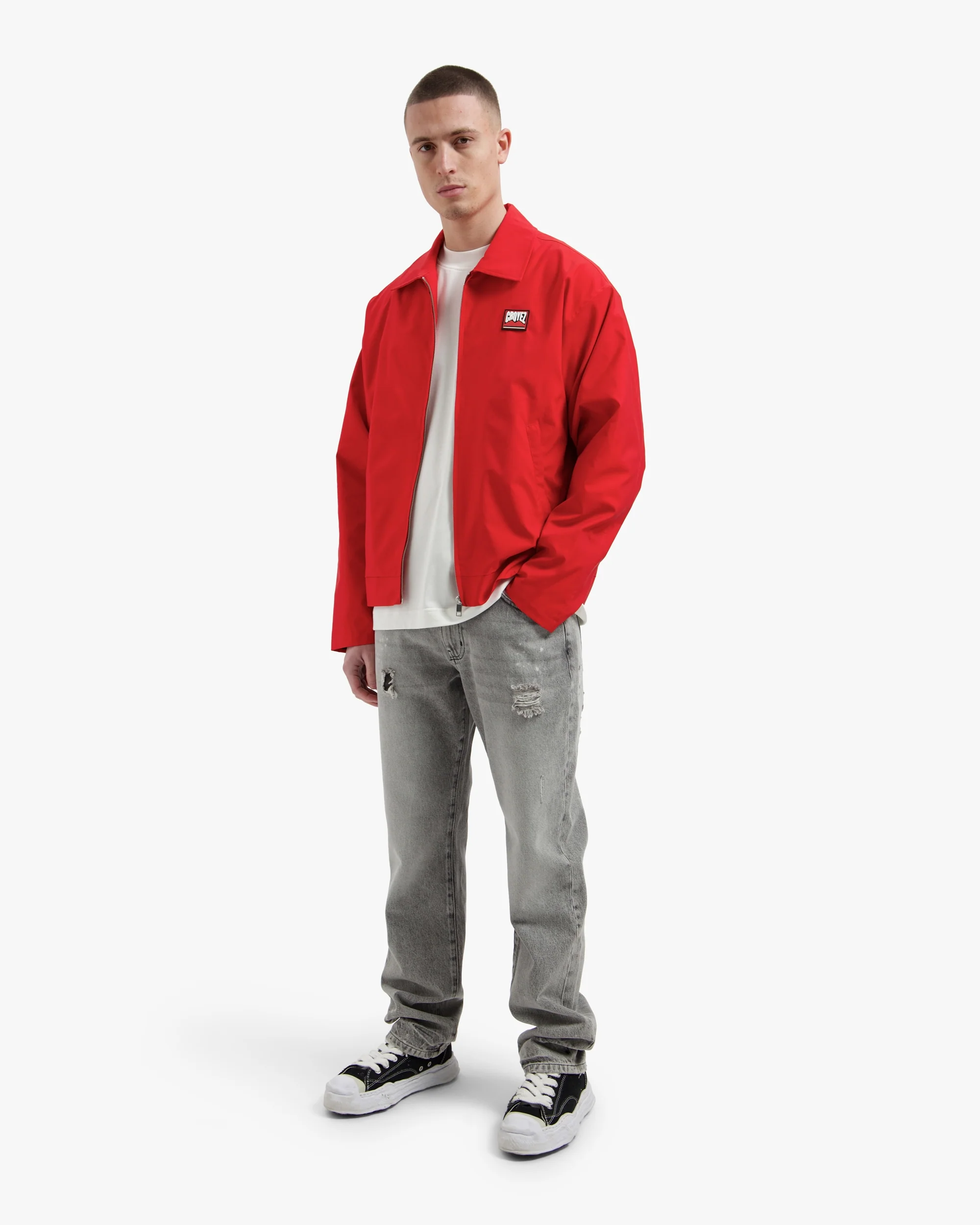 Croyez Patch Jacket | Red - Image 5