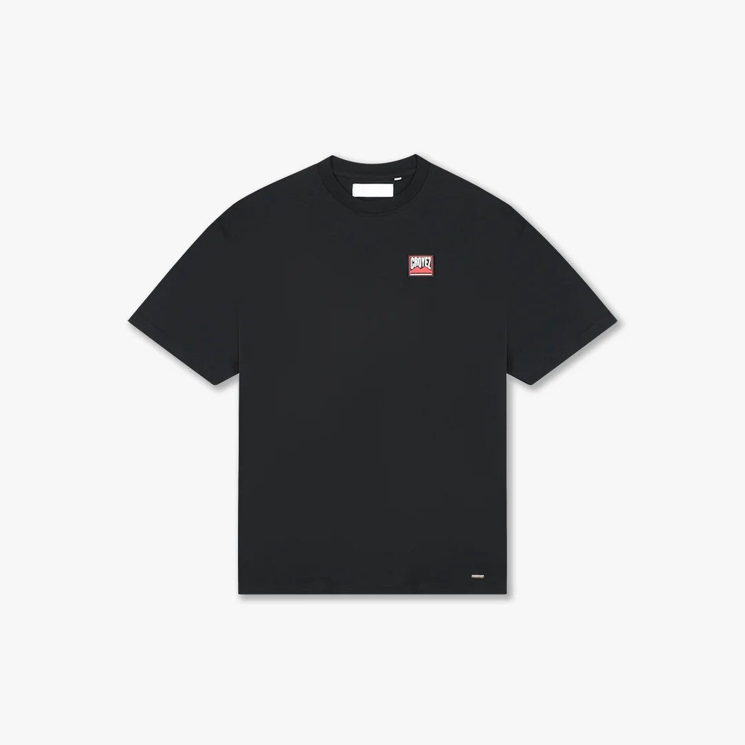 Croyez Patch T-Shirt | Vintage Black