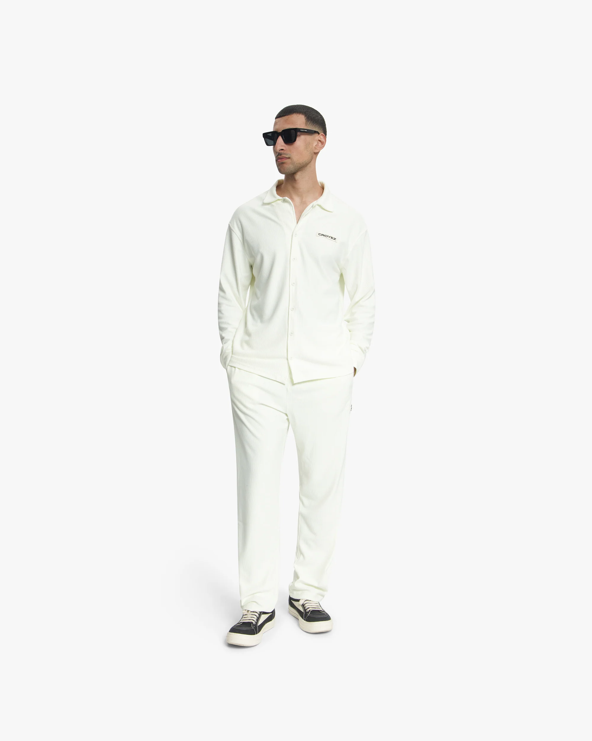 Croyez Plisse Longsleeve Shirt | Off-White - Image 5