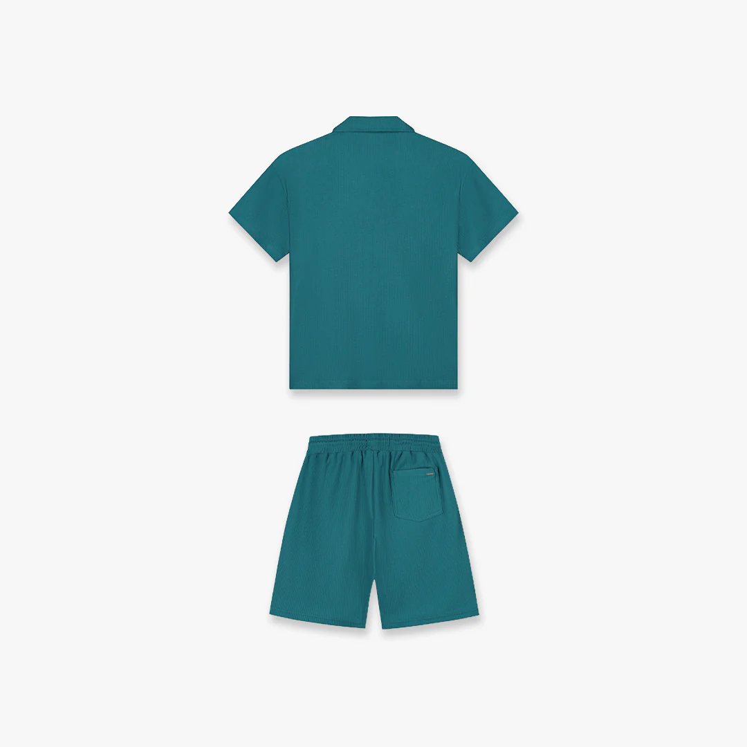 Croyez Plisse Set | Dark Teal - Image 2