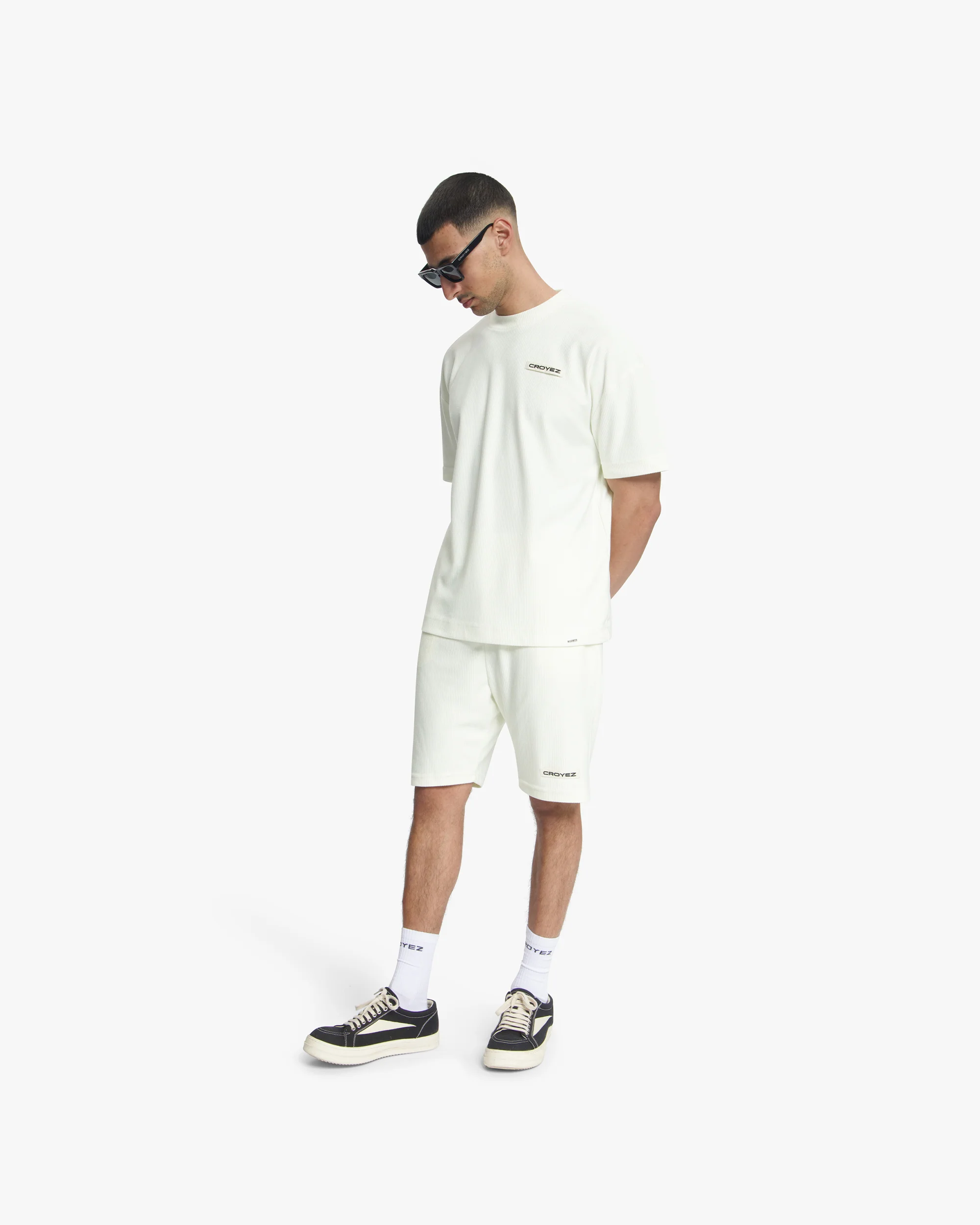 Croyez Plisse T-Shirt | Off-White - Image 5
