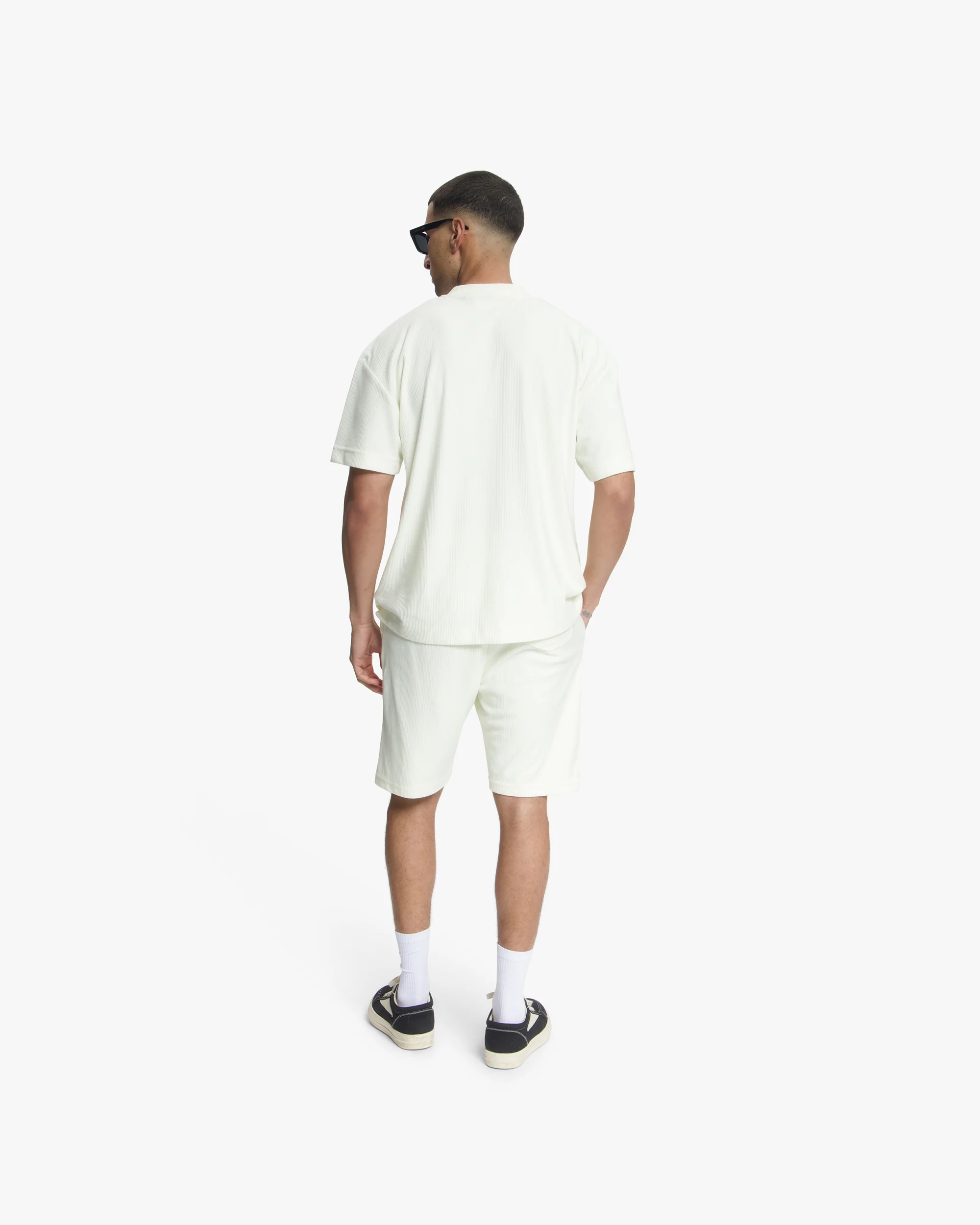 Croyez Plisse T-Shirt | Off-White - Image 6