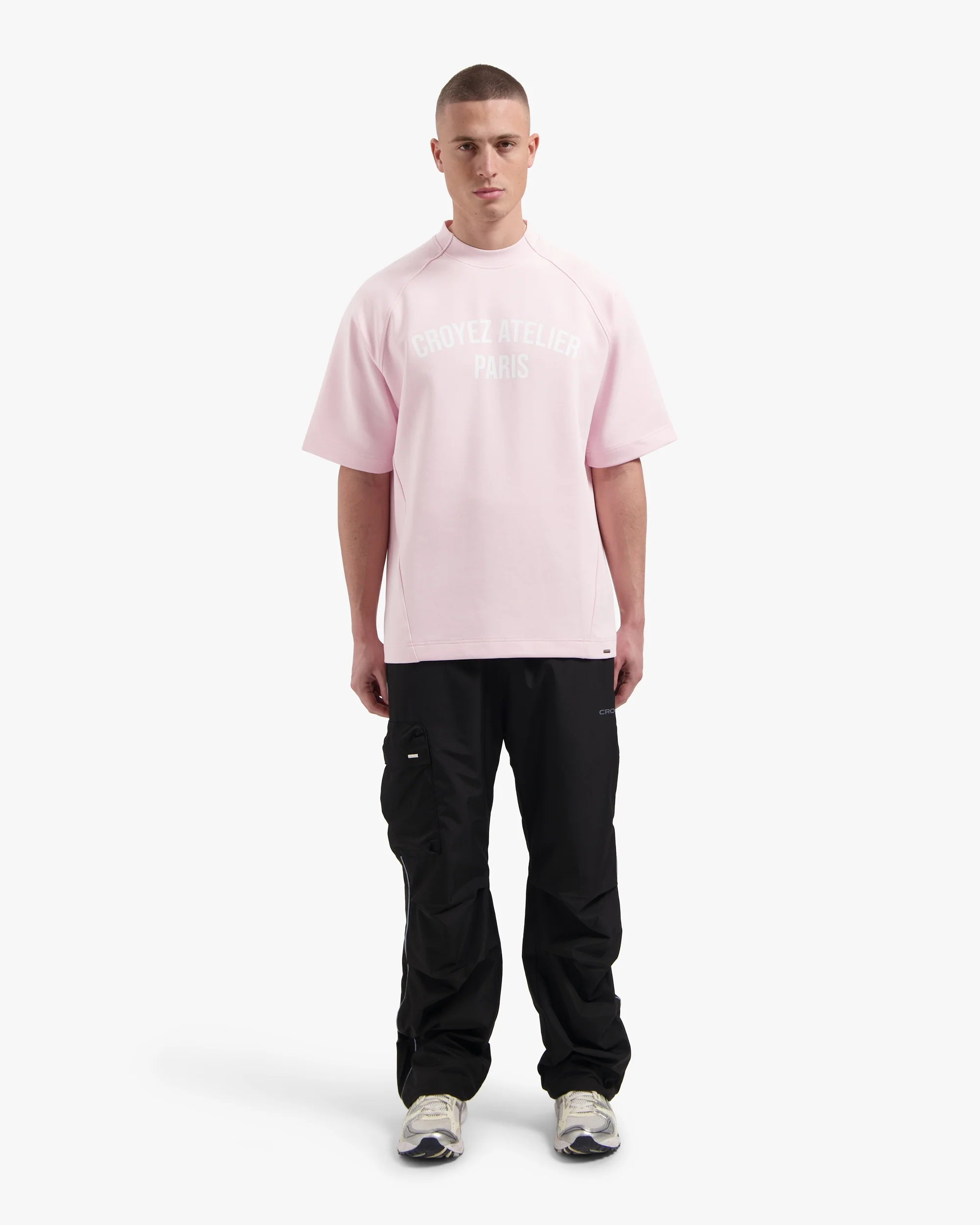 Croyez Raglan T-Shirt | Pink - Image 5