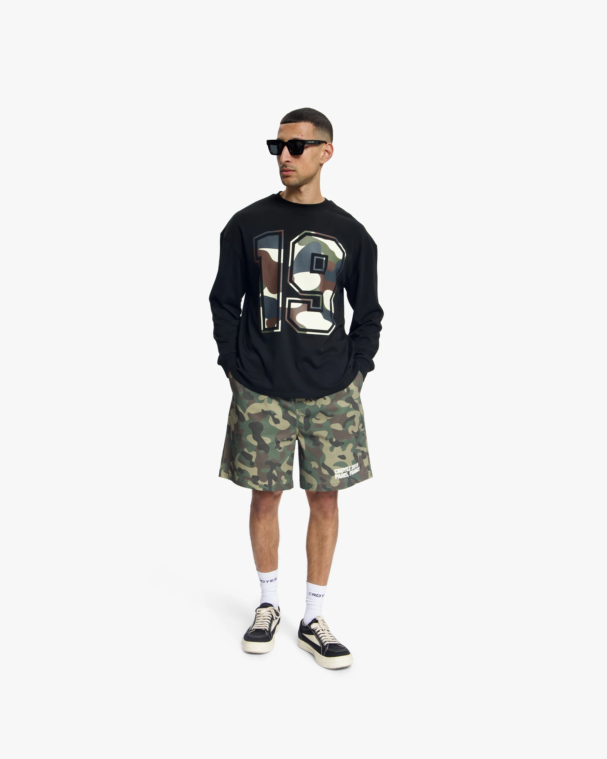 Croyez Relaxed Camo Shorts | Camo - Image 5