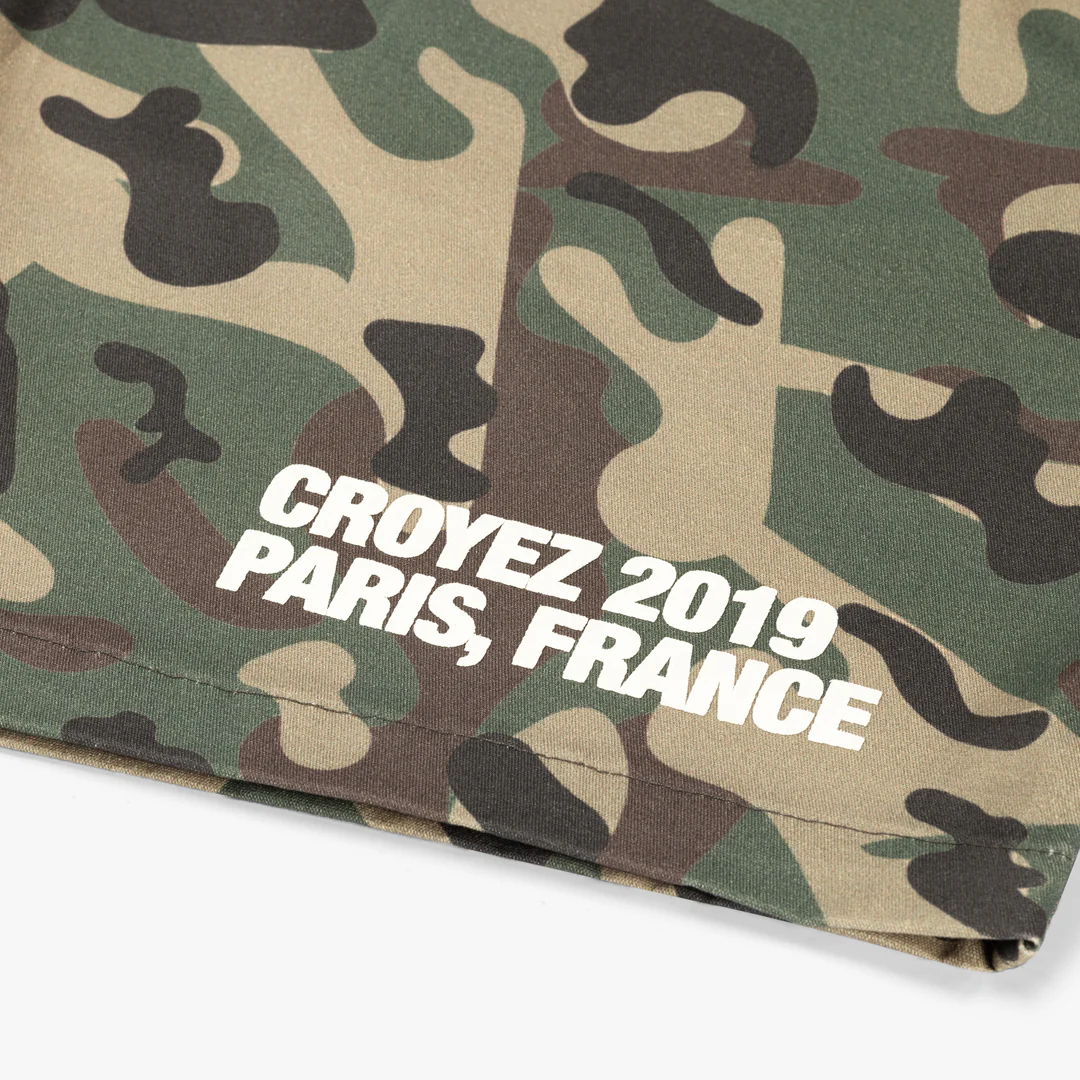 Croyez Relaxed Camo Shorts | Camo - Image 7