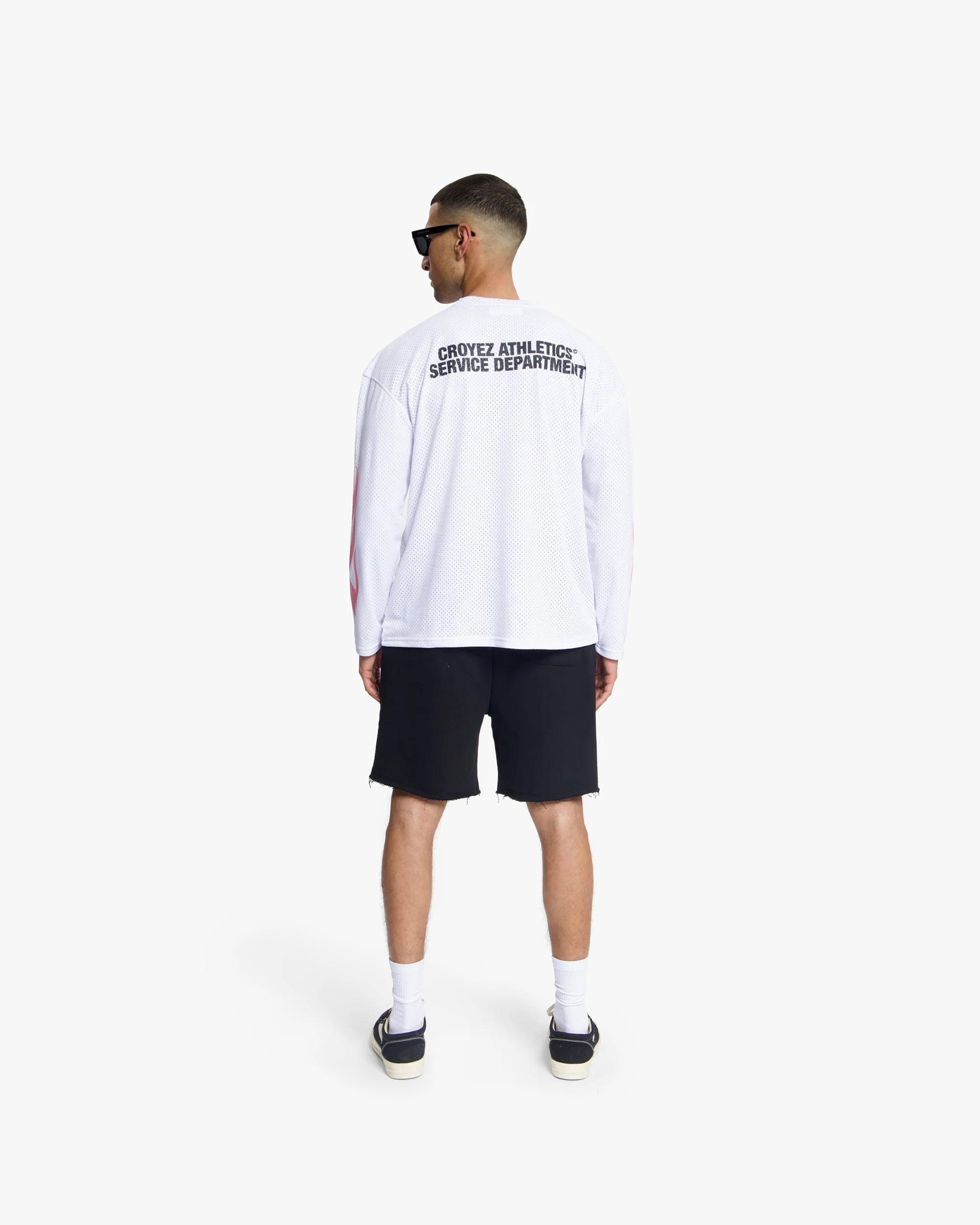 Croyez Relaxed Paris Shorts | Black - Image 6