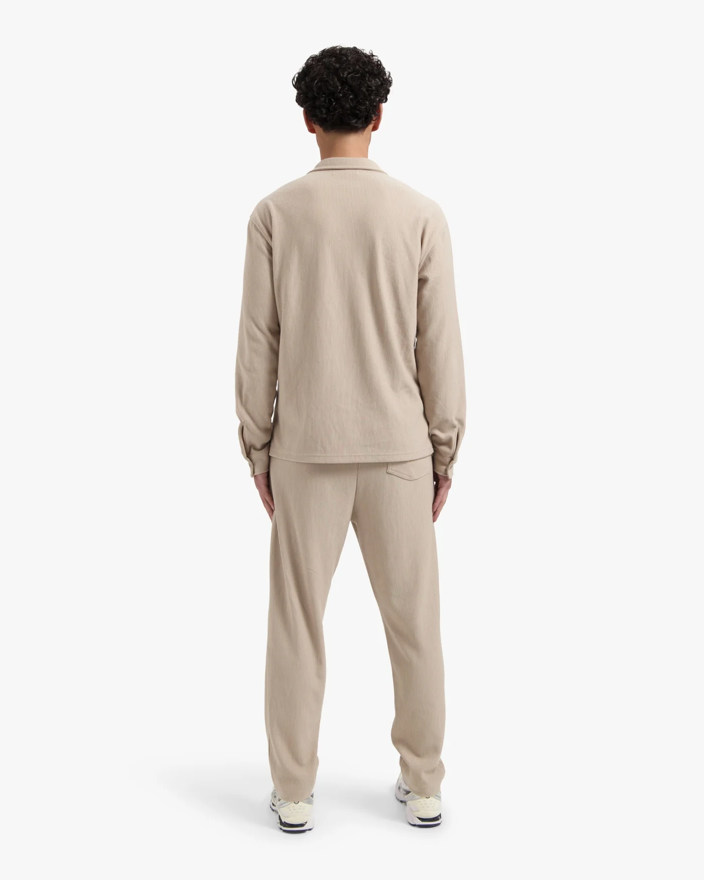 CROYEZ RIBBED LONGSLEEVE SHIRT | SAND - Image 6
