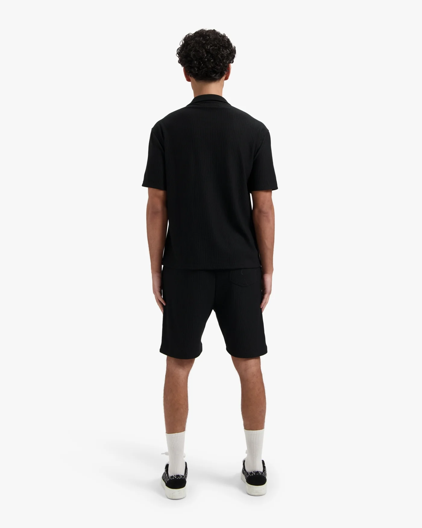 CROYEZ RIBBED SHIRT | BLACK - Image 6