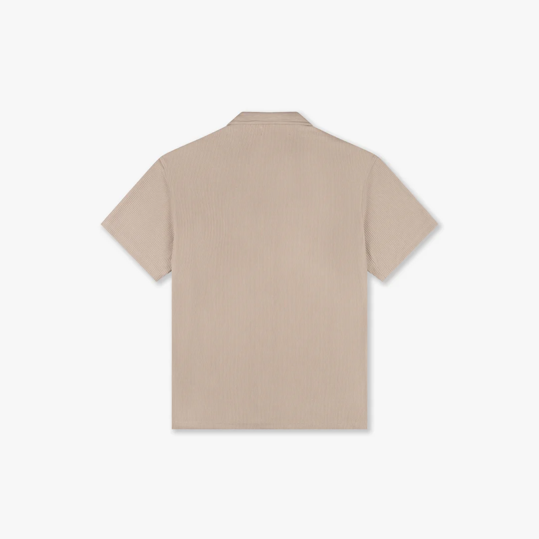 CROYEZ RIBBED SHIRT | SAND - Image 2