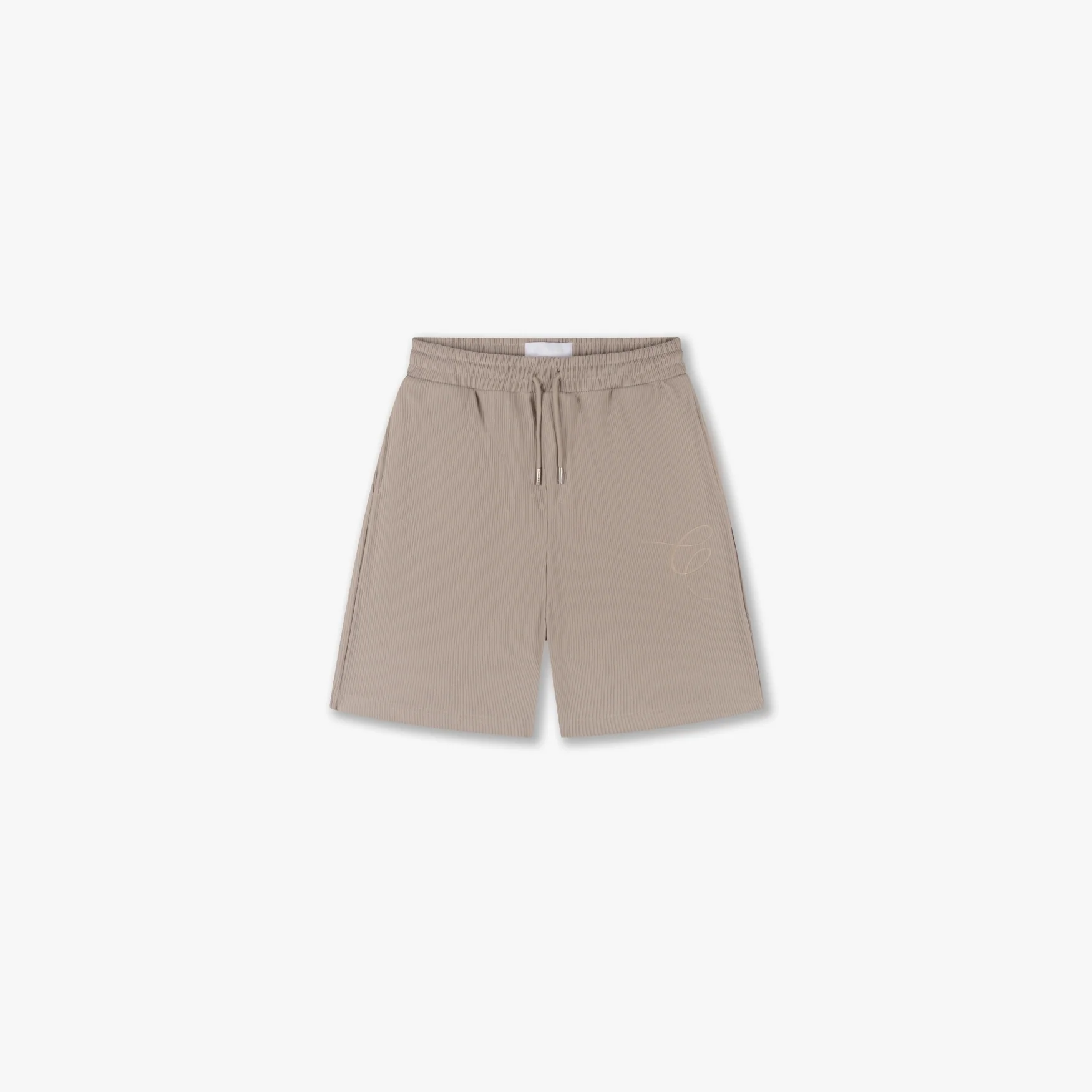 CROYEZ RIBBED SHORTS | SAND