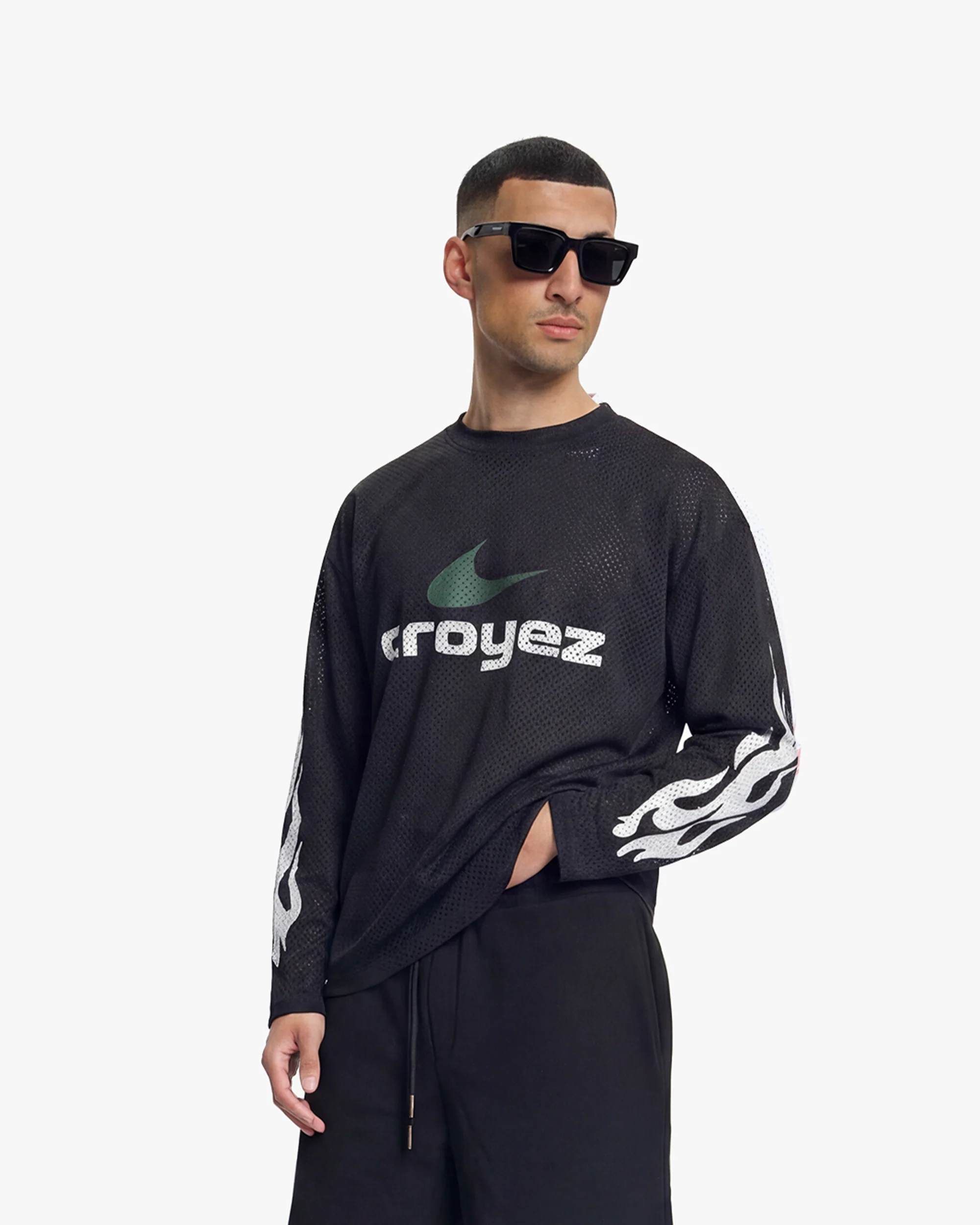Croyez Service Dept Longsleeve | Black - Image 3