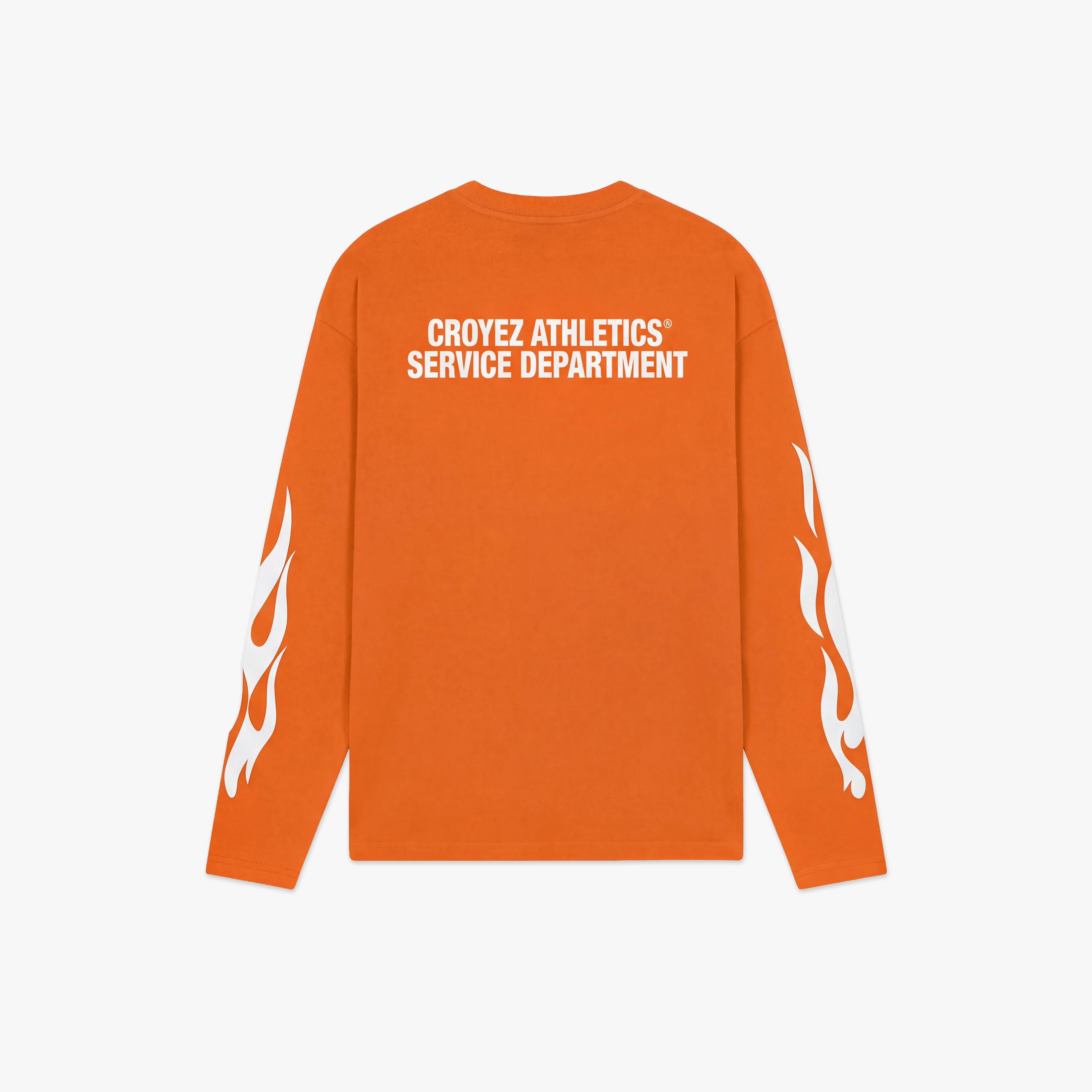 Croyez Service Dept Longsleeve | Orange - Image 2