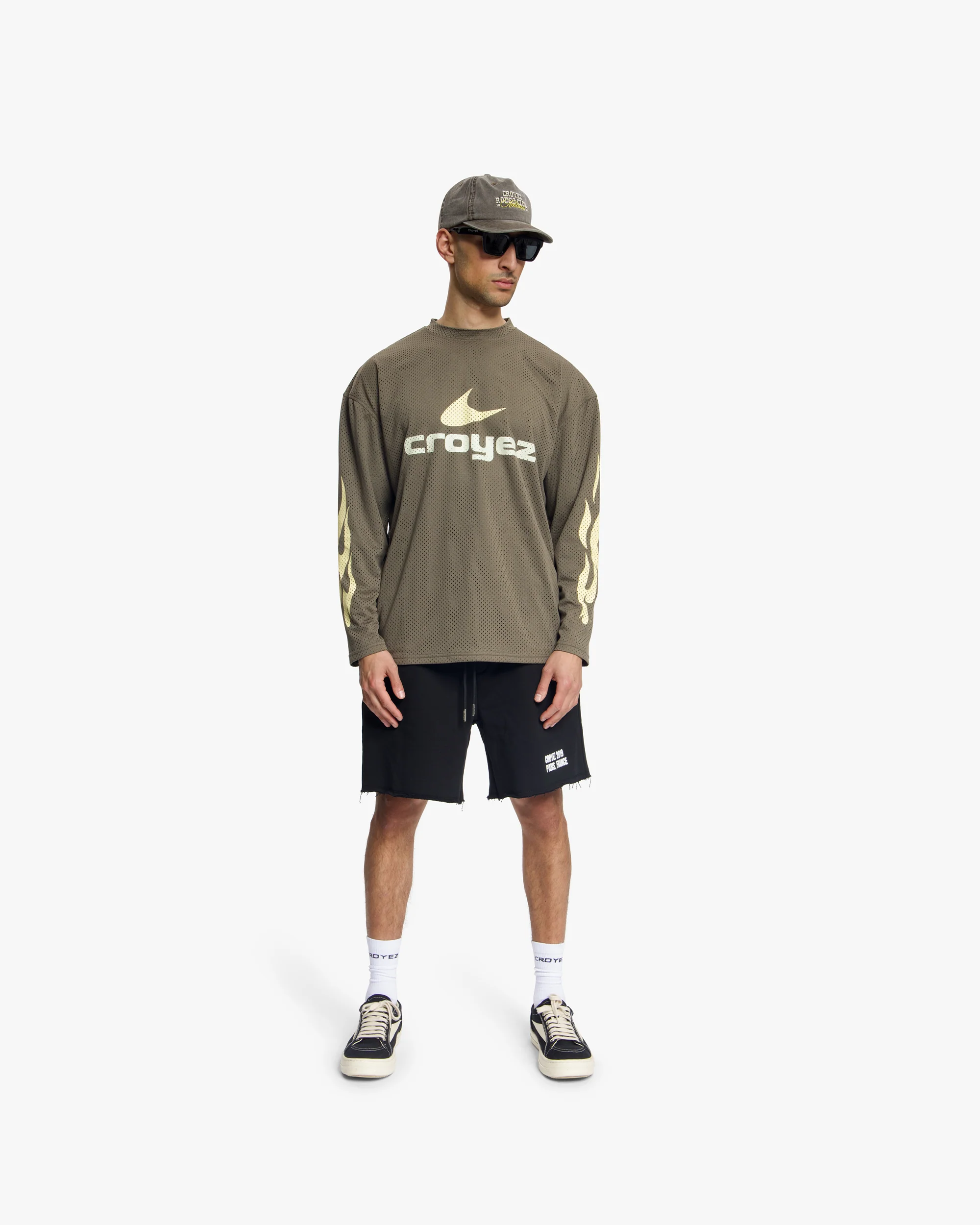 Croyez Service Dept Longsleeve | Washed Brown - Image 5