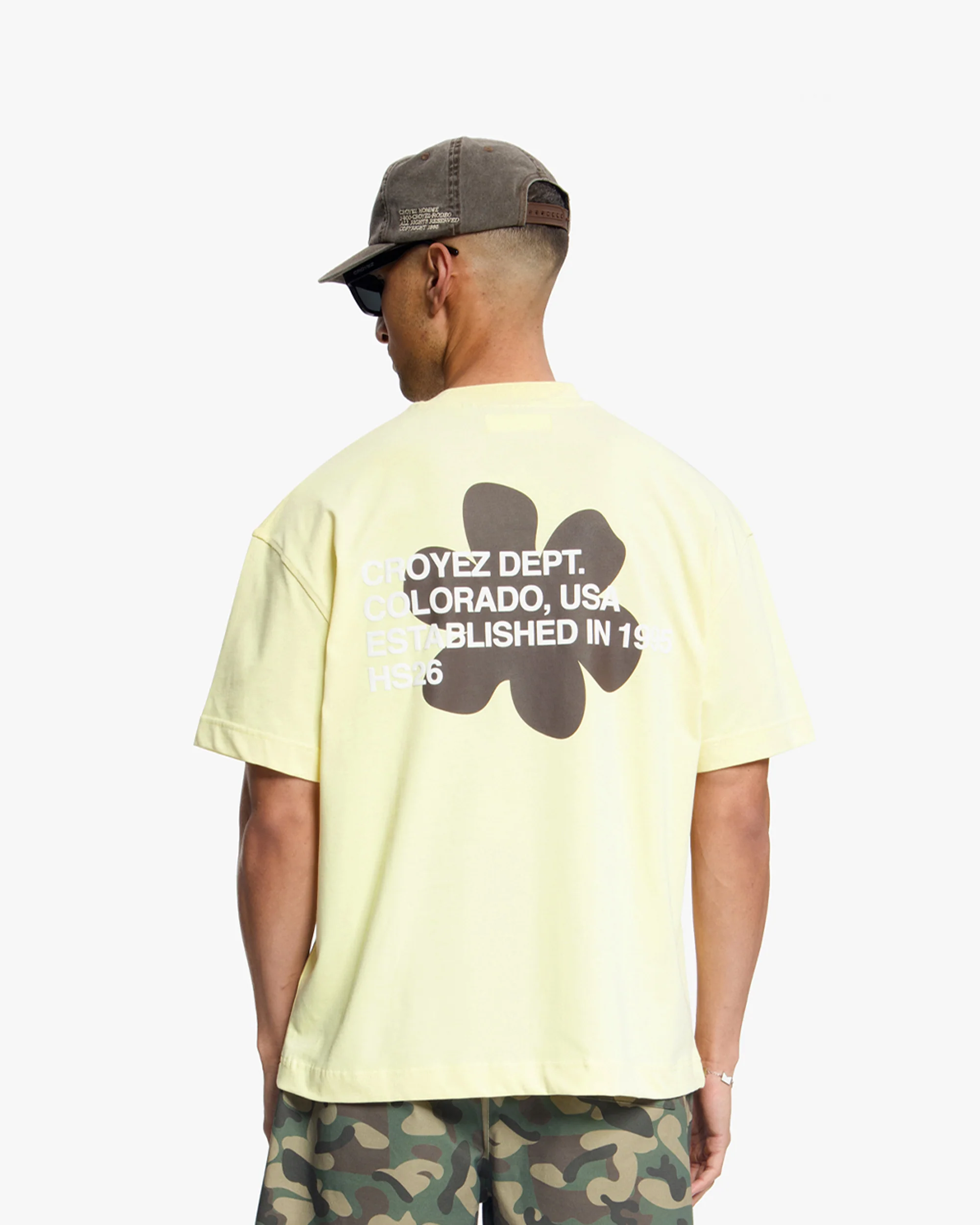 Croyez Silhouette T-Shirt | Butter Yellow - Image 4