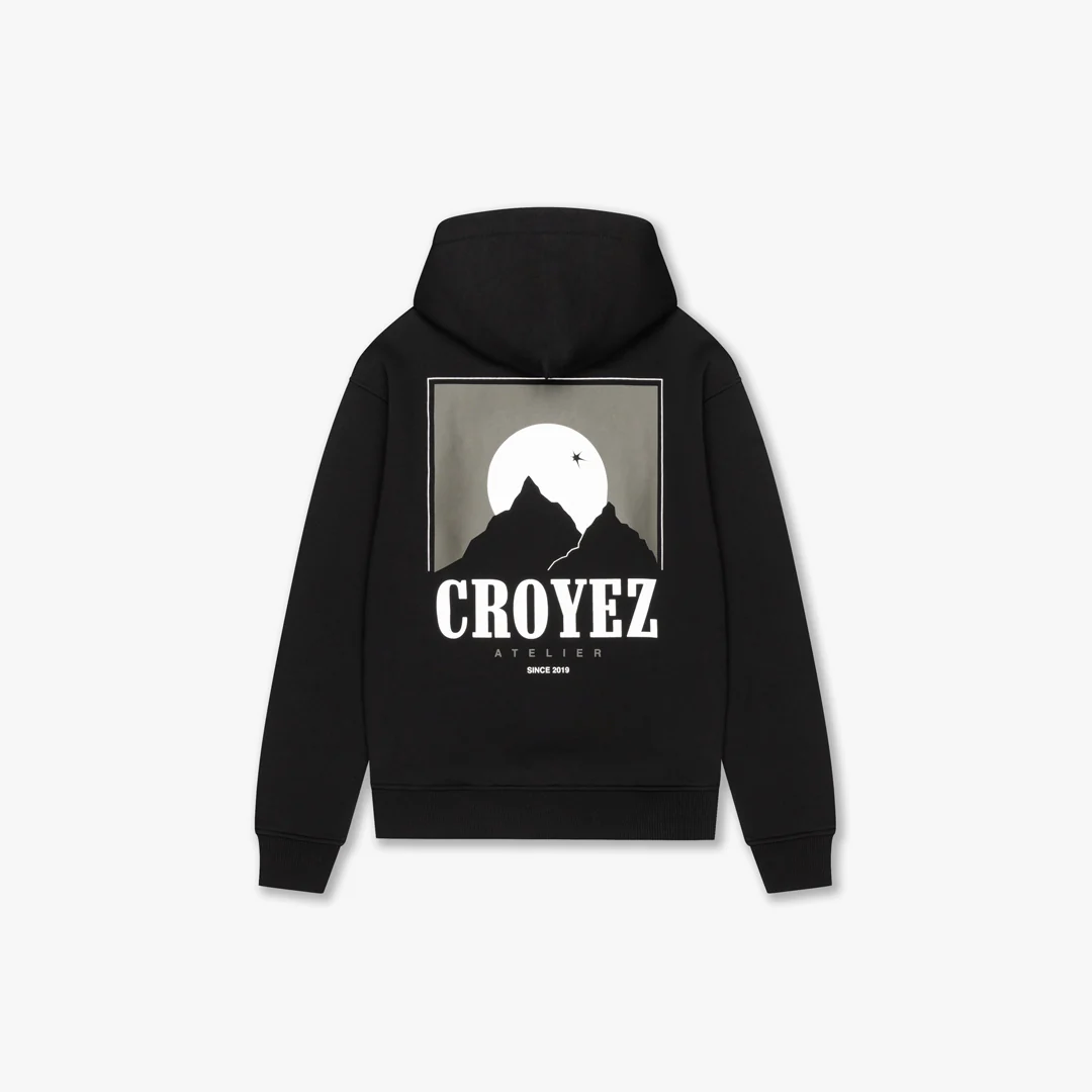 CROYEZ SLOPES HOODIE | BLACK - Image 2