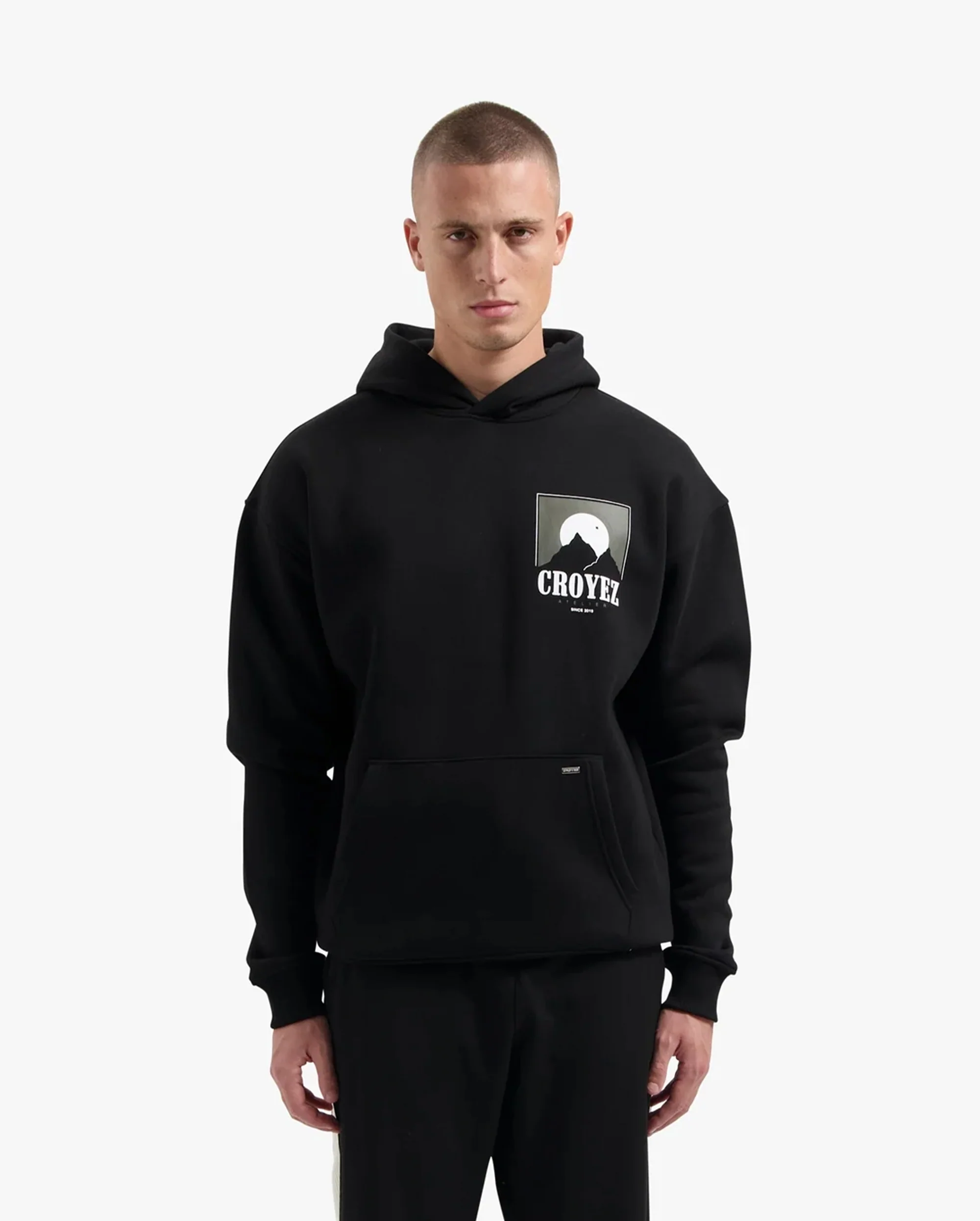 CROYEZ SLOPES HOODIE | BLACK - Image 3