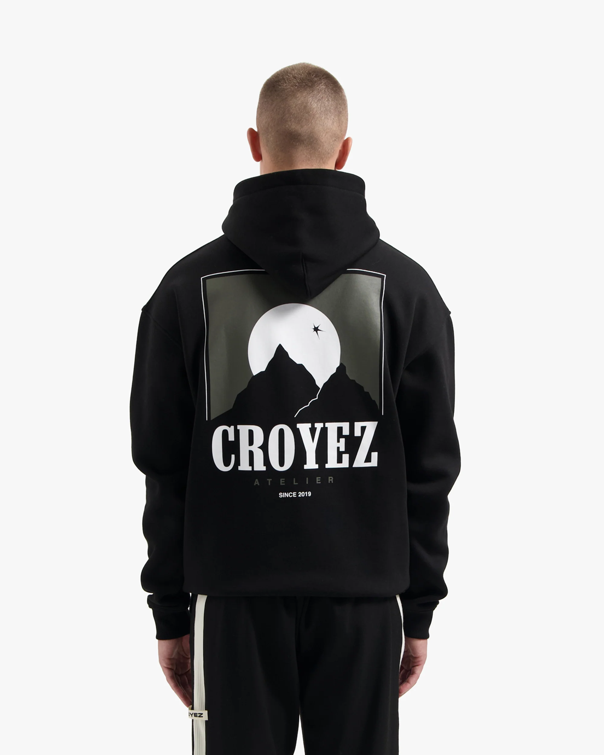 CROYEZ SLOPES HOODIE | BLACK - Image 4