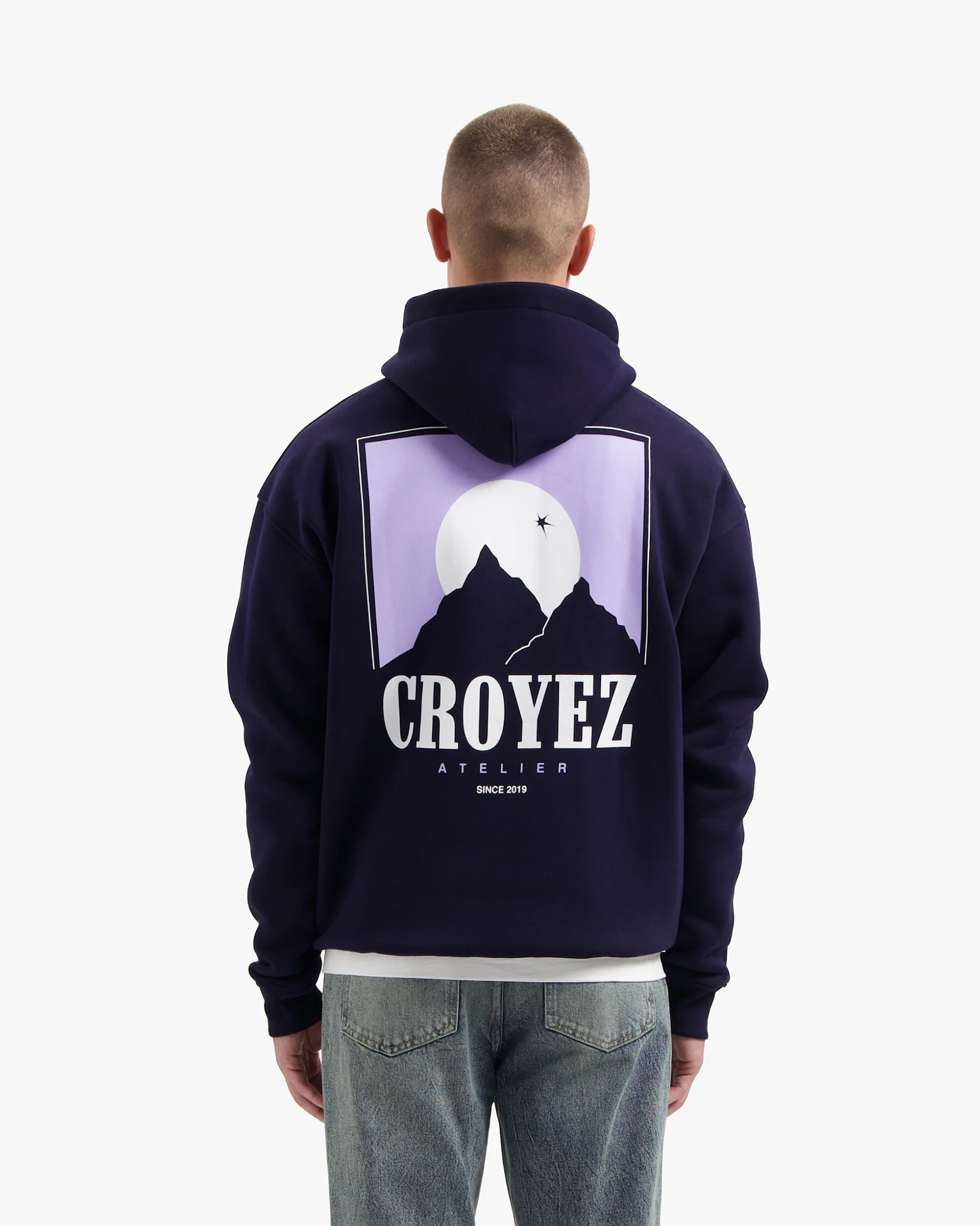 CROYEZ SLOPES HOODIE | NAVY - Image 4
