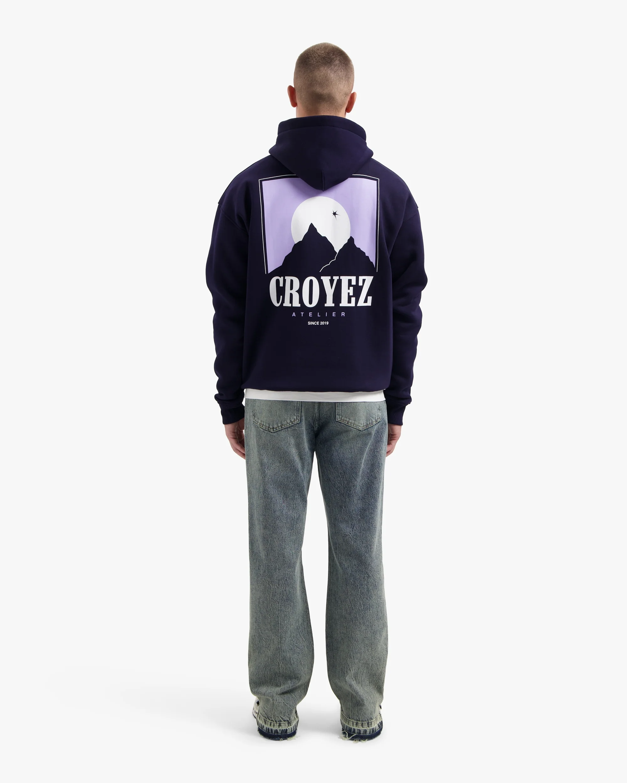 CROYEZ SLOPES HOODIE | NAVY - Image 6